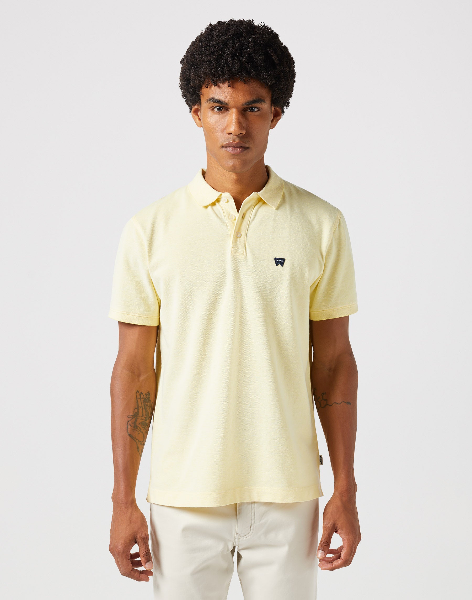 Refined Polo Shirt in Yellow Polos Wrangler   