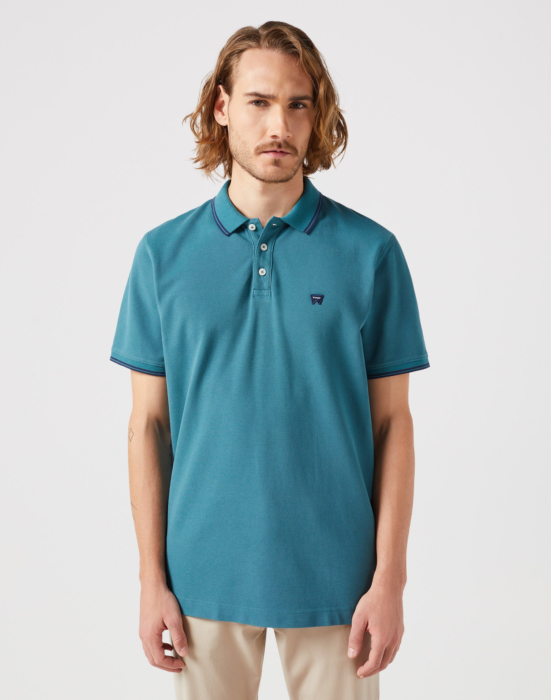 Polo Shirt in Hydro Polos Wrangler   