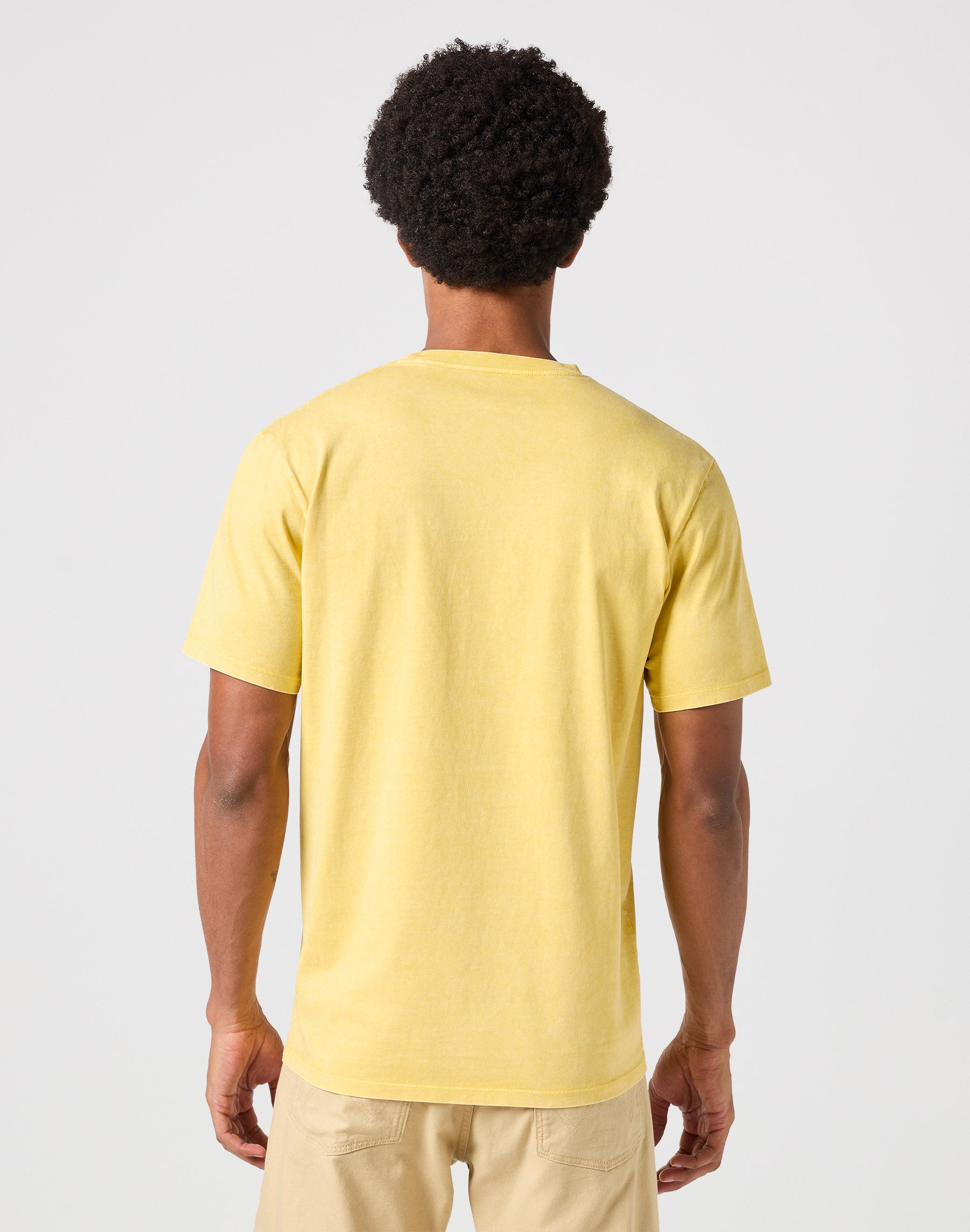 Graphic Tee in Varsity Yellow T-Shirts Wrangler   