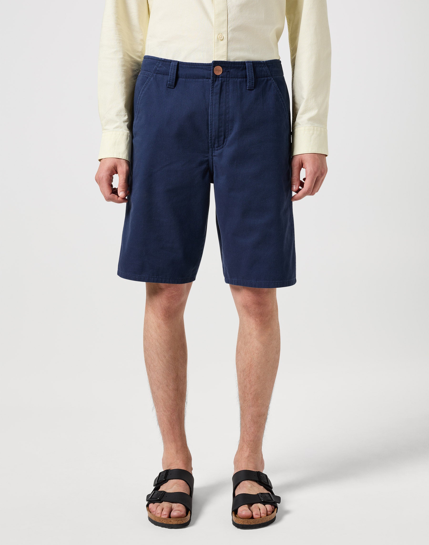 Casey Chino Shorts in Black Iris Shorts Wrangler   