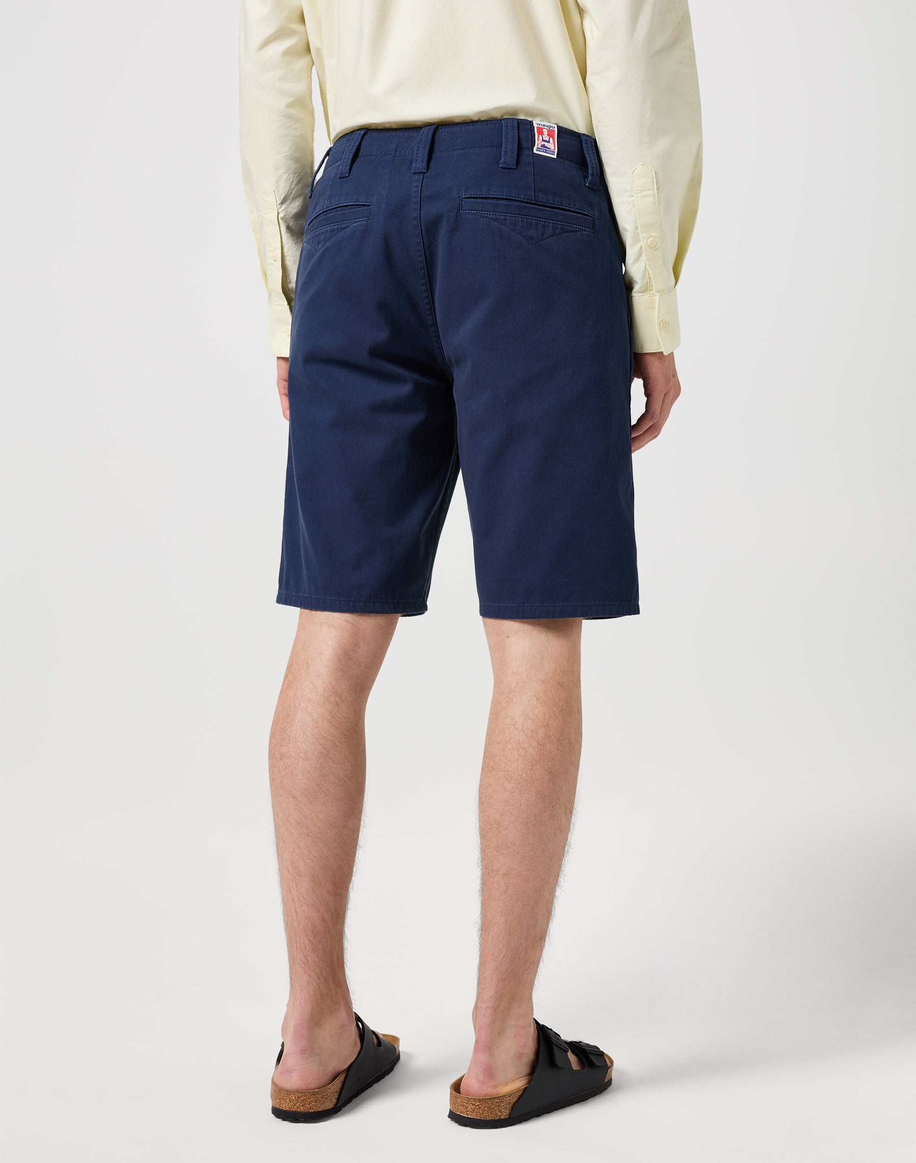 Casey Chino Shorts in Black Iris Shorts Wrangler   