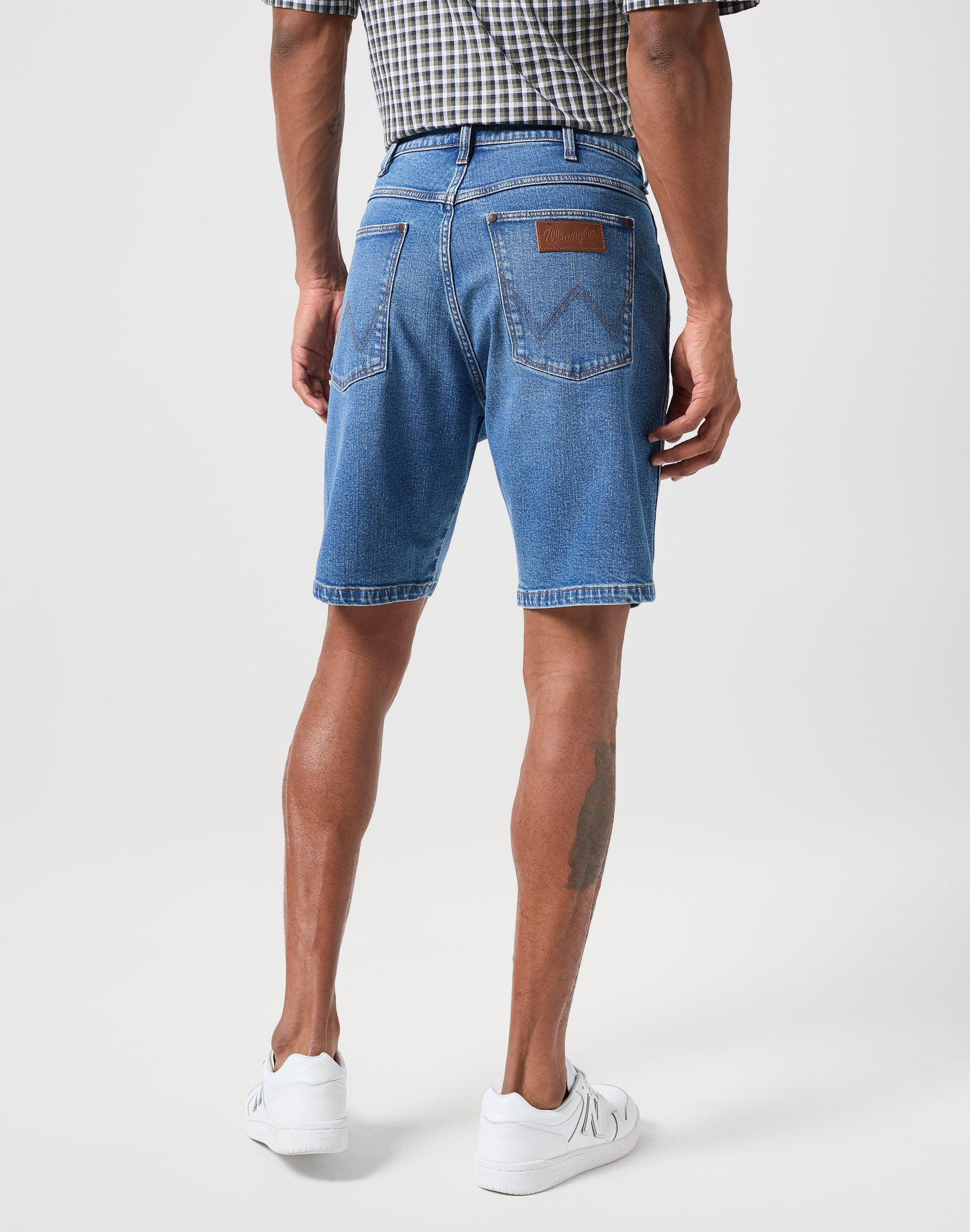 Frontier Short in Guardian denim shorts Wrangler   