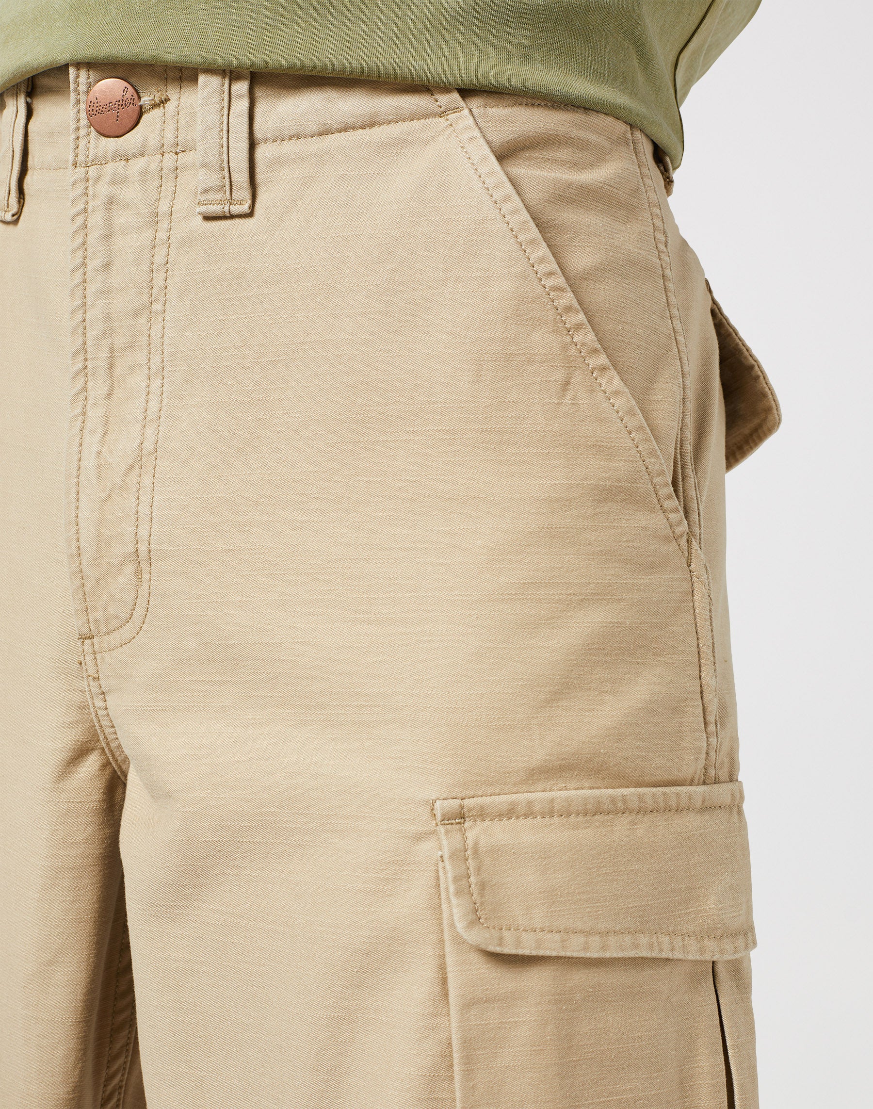 Casey Jones Cargo in Saddle Pants Wrangler   