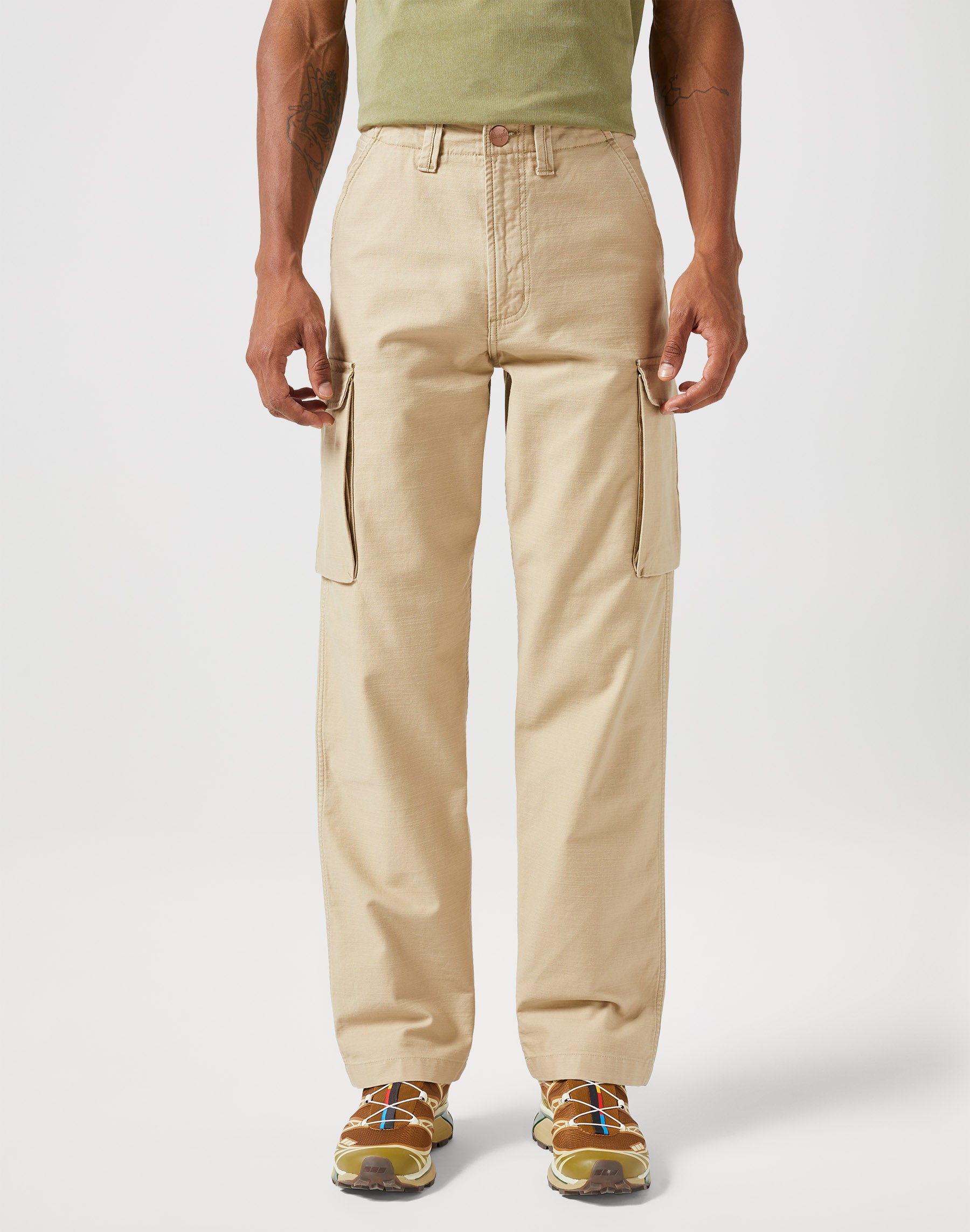 Casey Jones Cargo in Saddle Pants Wrangler   