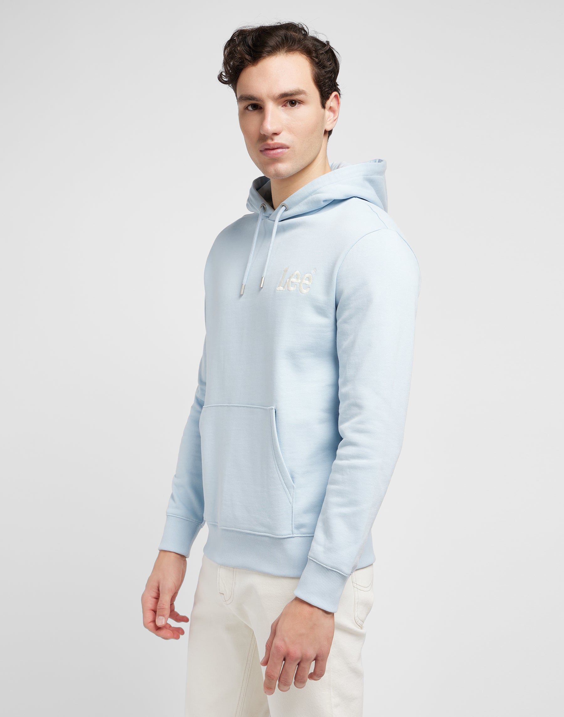 Core Hoodie in Light Blue Hoodie Lee   