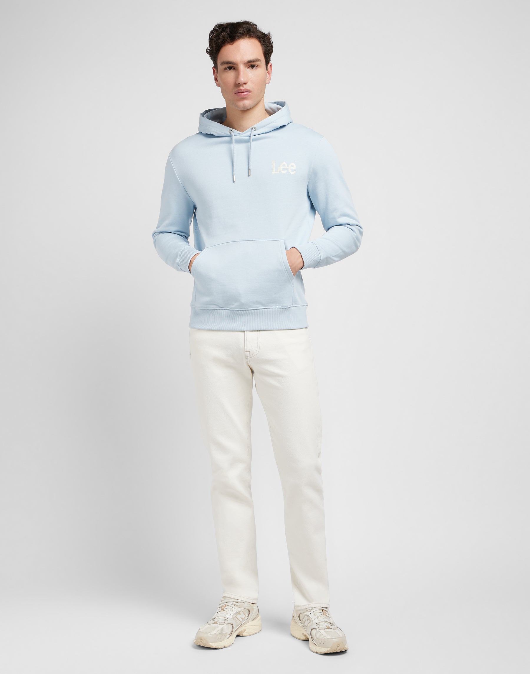 Core Hoodie in Light Blue Hoodie Lee   