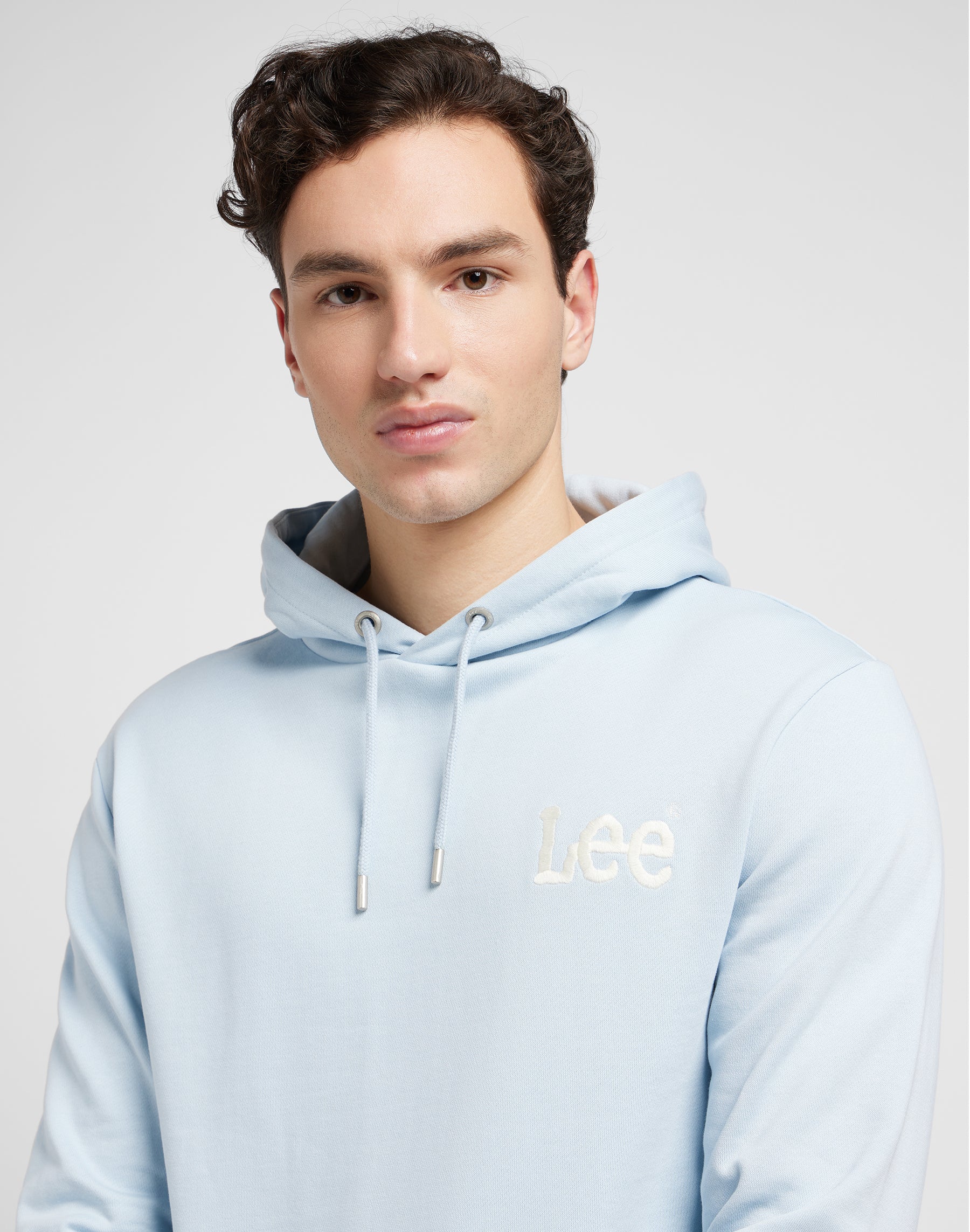 Core Hoodie in Light Blue Hoodie Lee   