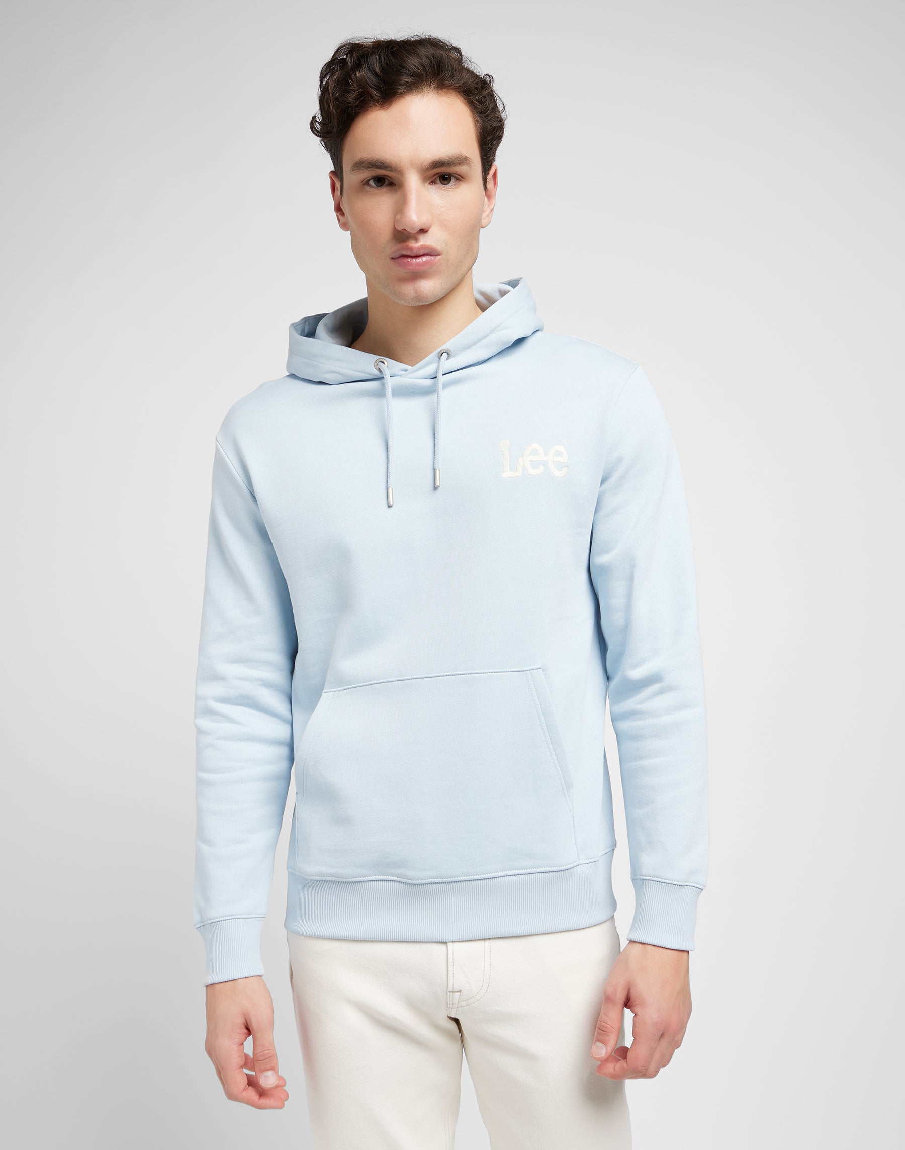 Core Hoodie in Light Blue Hoodie Lee   