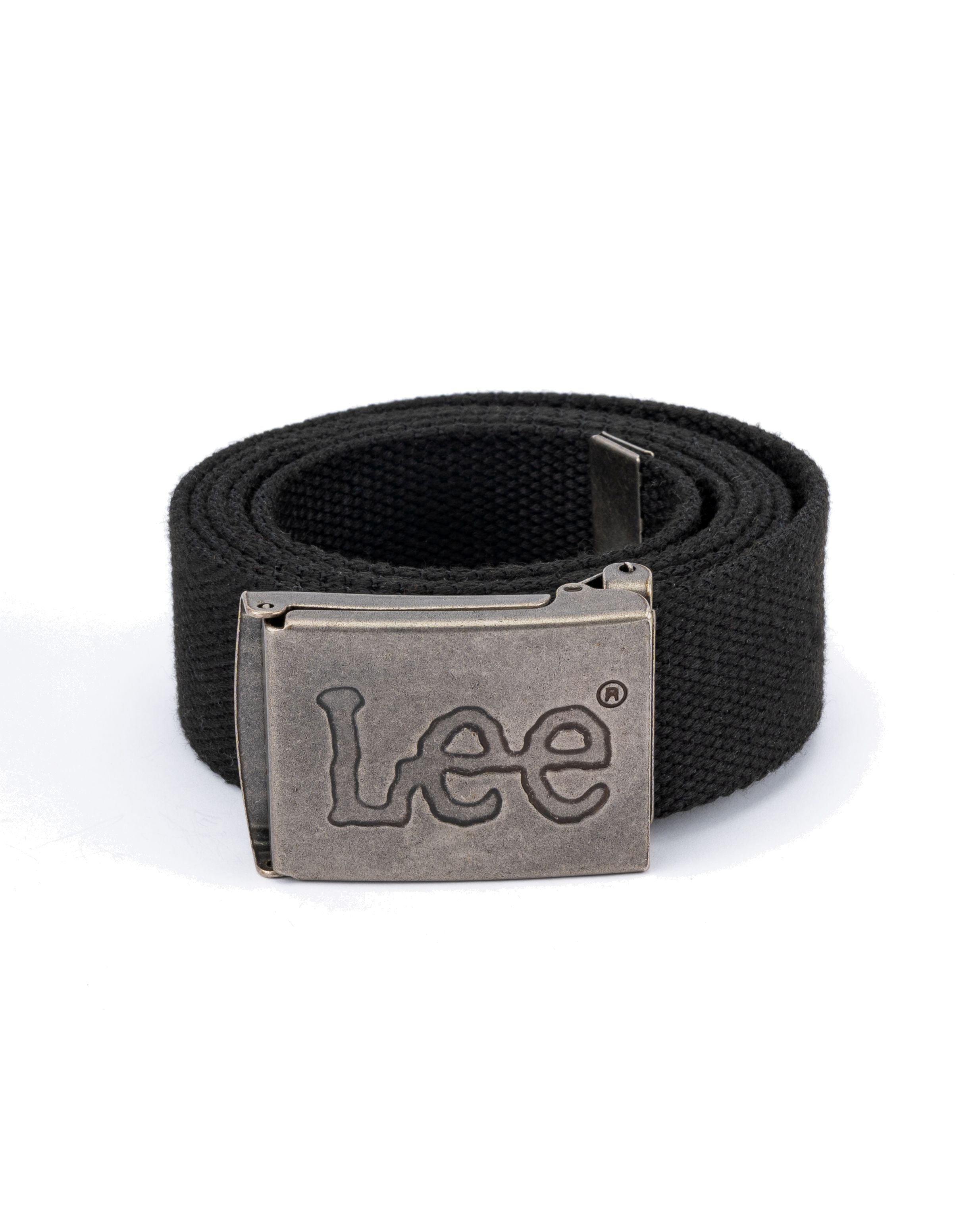 Webbing Belt in Black Belt Lee   