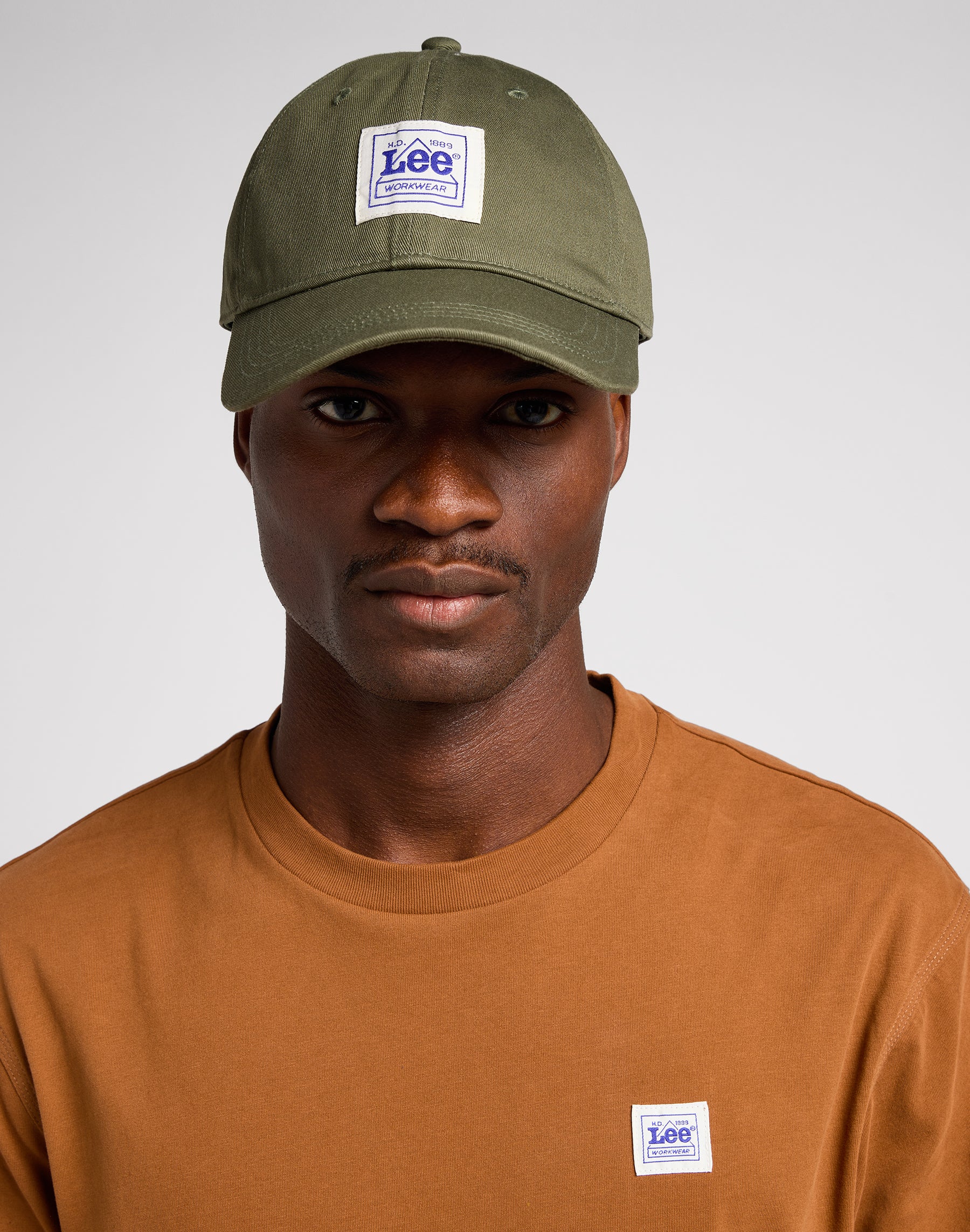 Workwear Cap in Olive Grove Caps Lee   