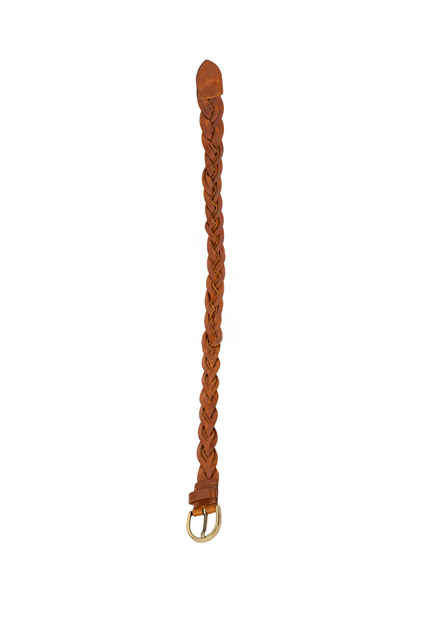 Braided Belt in Tan Belt Lee   