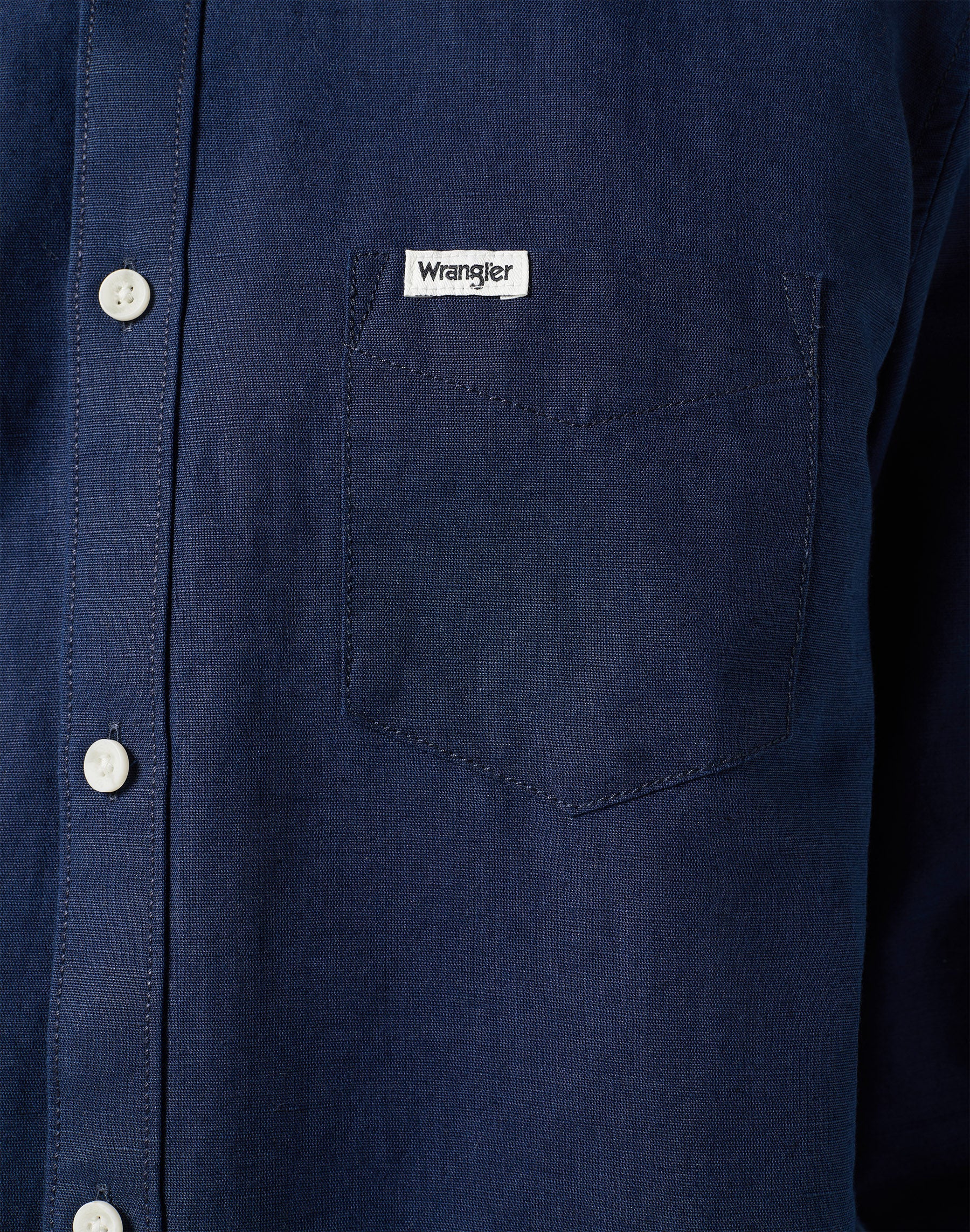 One Pocket Shirt in Black Iris Shirts Wrangler   