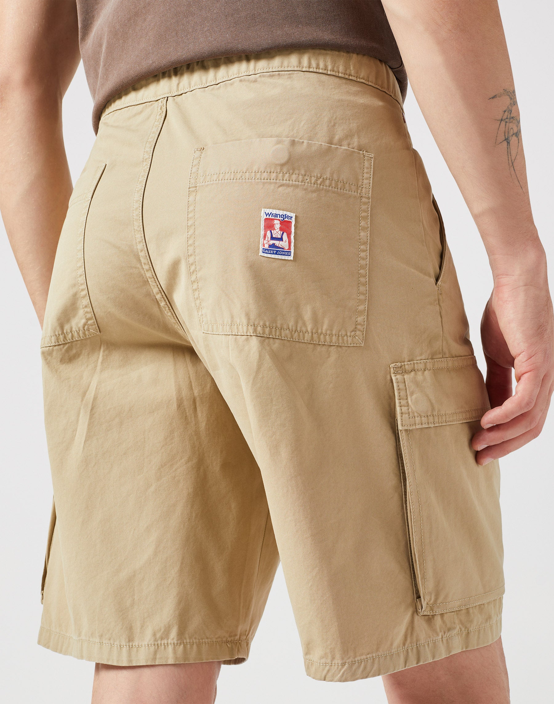 Casey Utility Short in Saddle Shorts Wrangler   