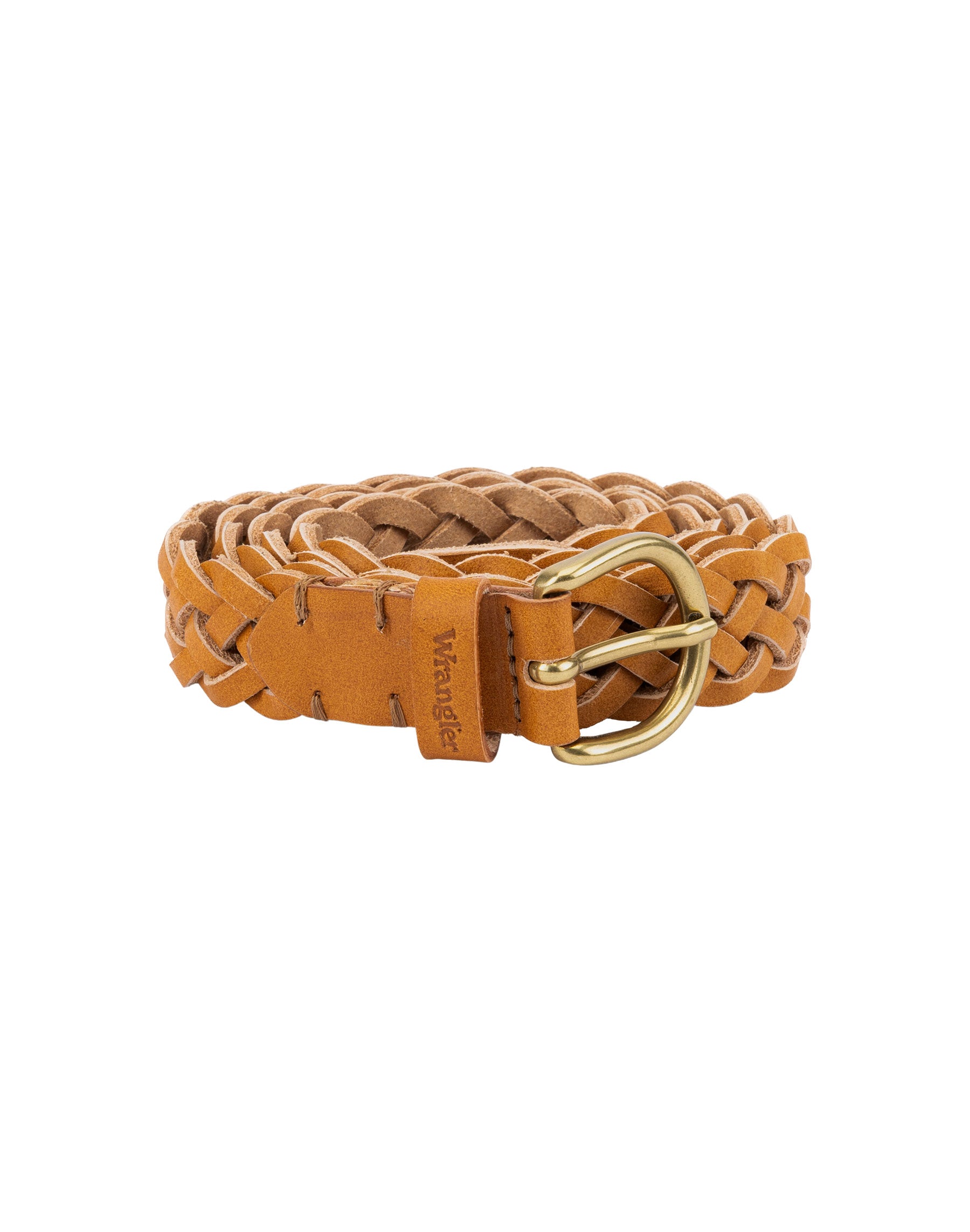 Braided Belt in Cognac Belt Wrangler   