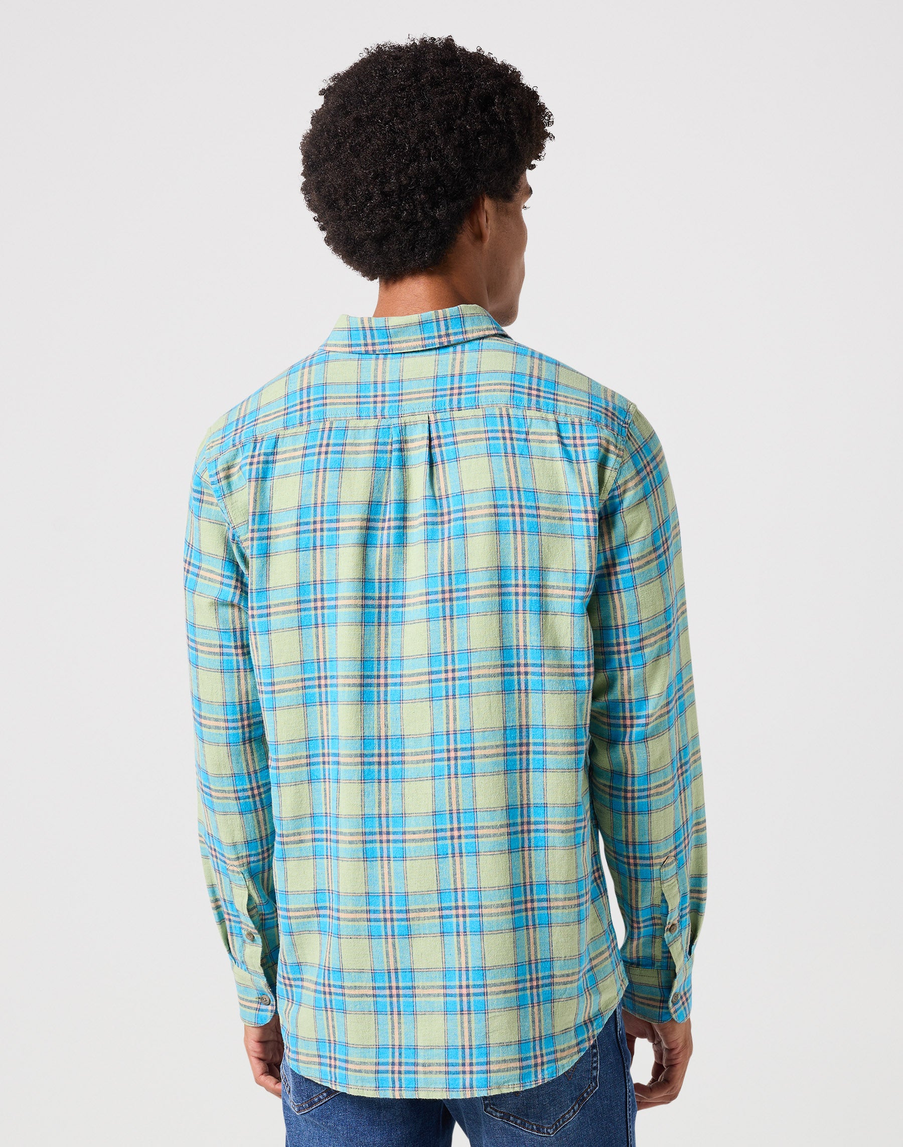 Long sleeve one pocket shirt in Reseda Shirts Wrangler   