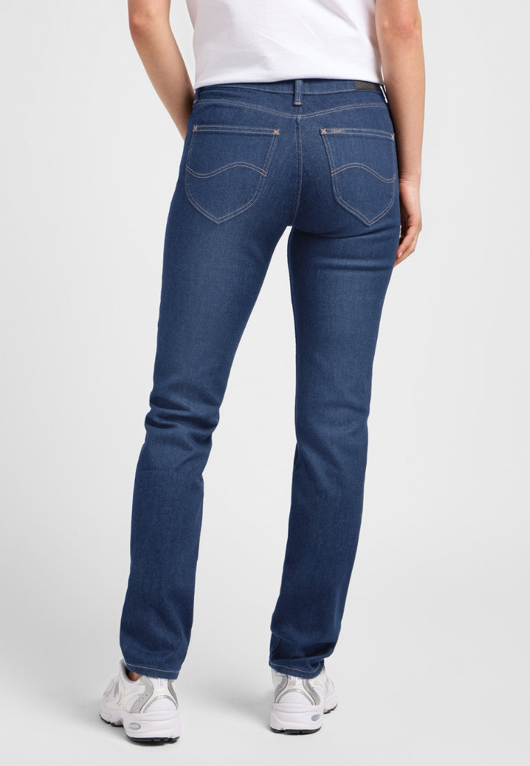 Marion Straight in Rain Falls Jeans Lee