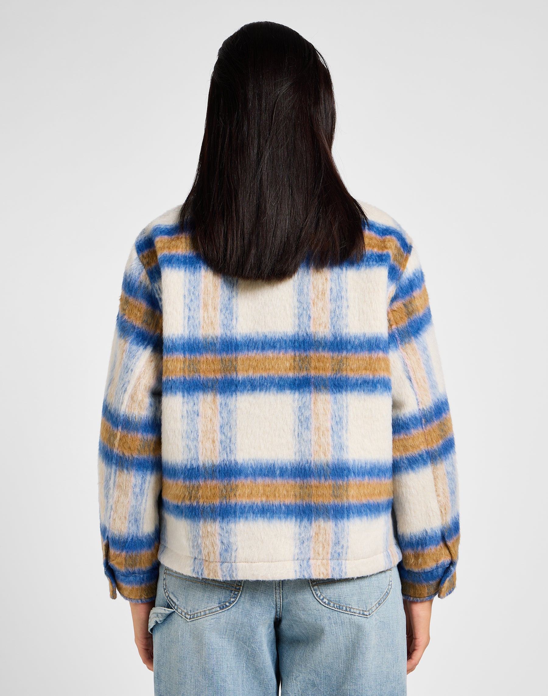 Cropped Wool Jacket in Midcentury Jackets Lee   