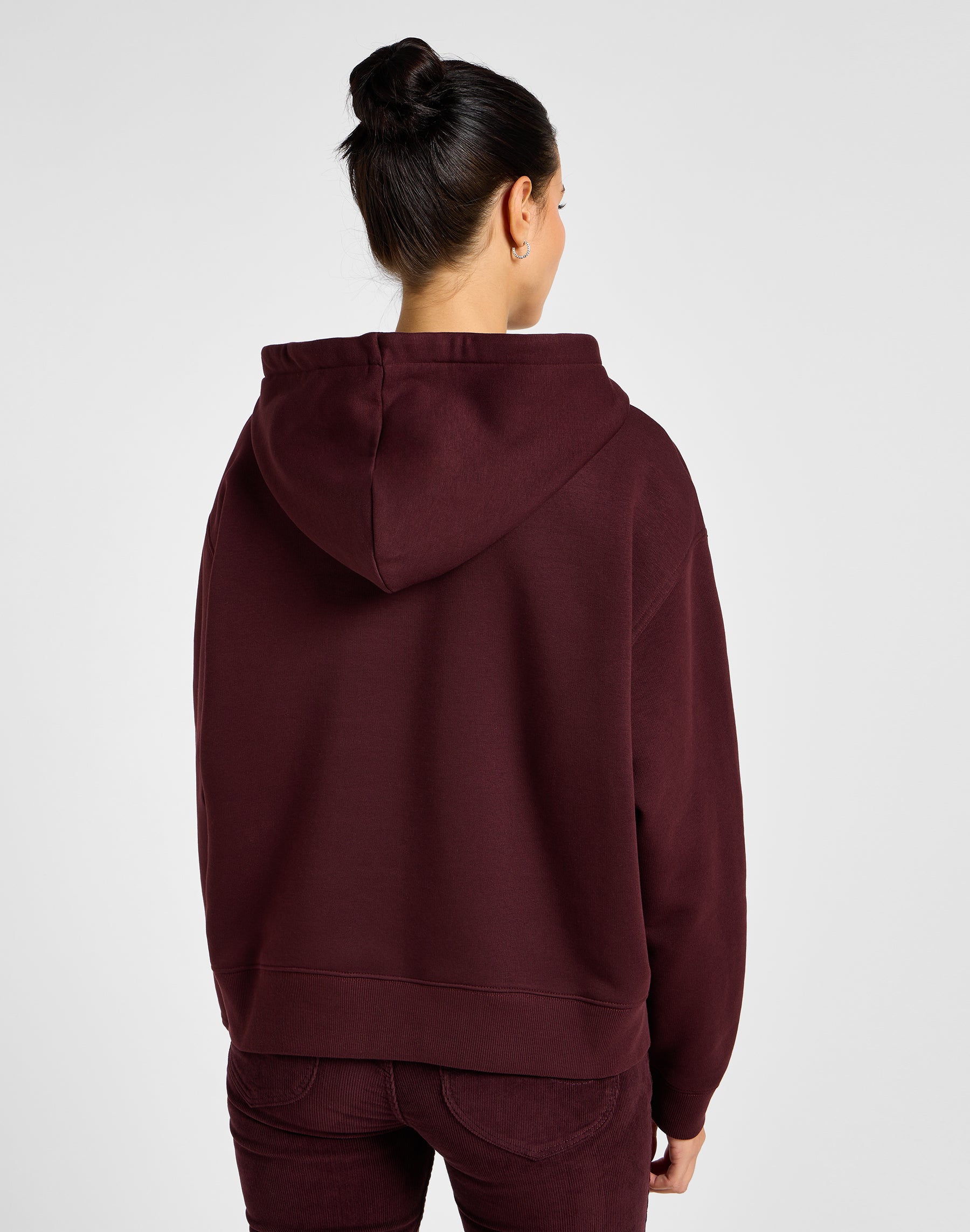 Logo Hoodie in Velvet Beet Hoodie Lee   