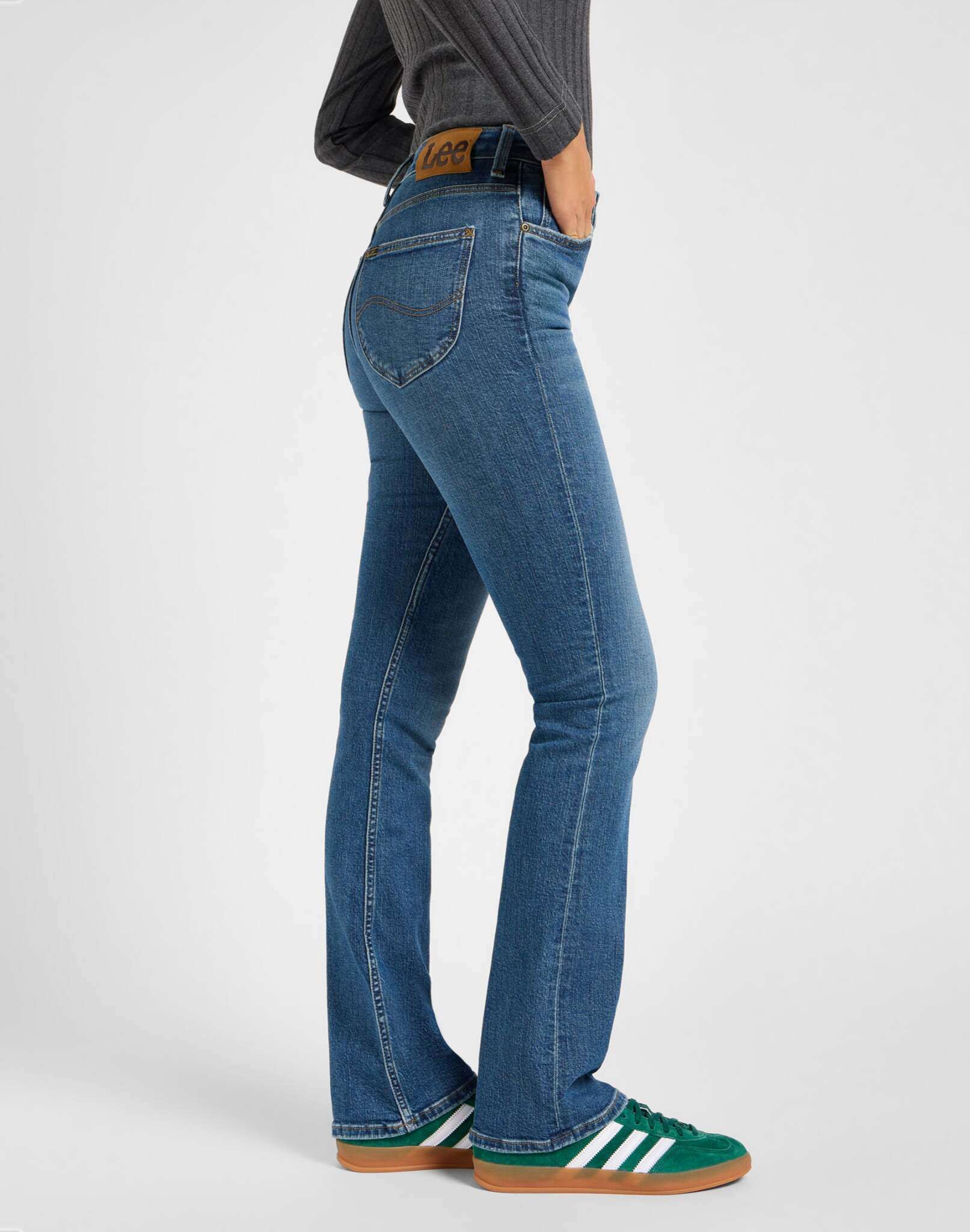 Breese Boot in Valiant Blue Jeans Lee