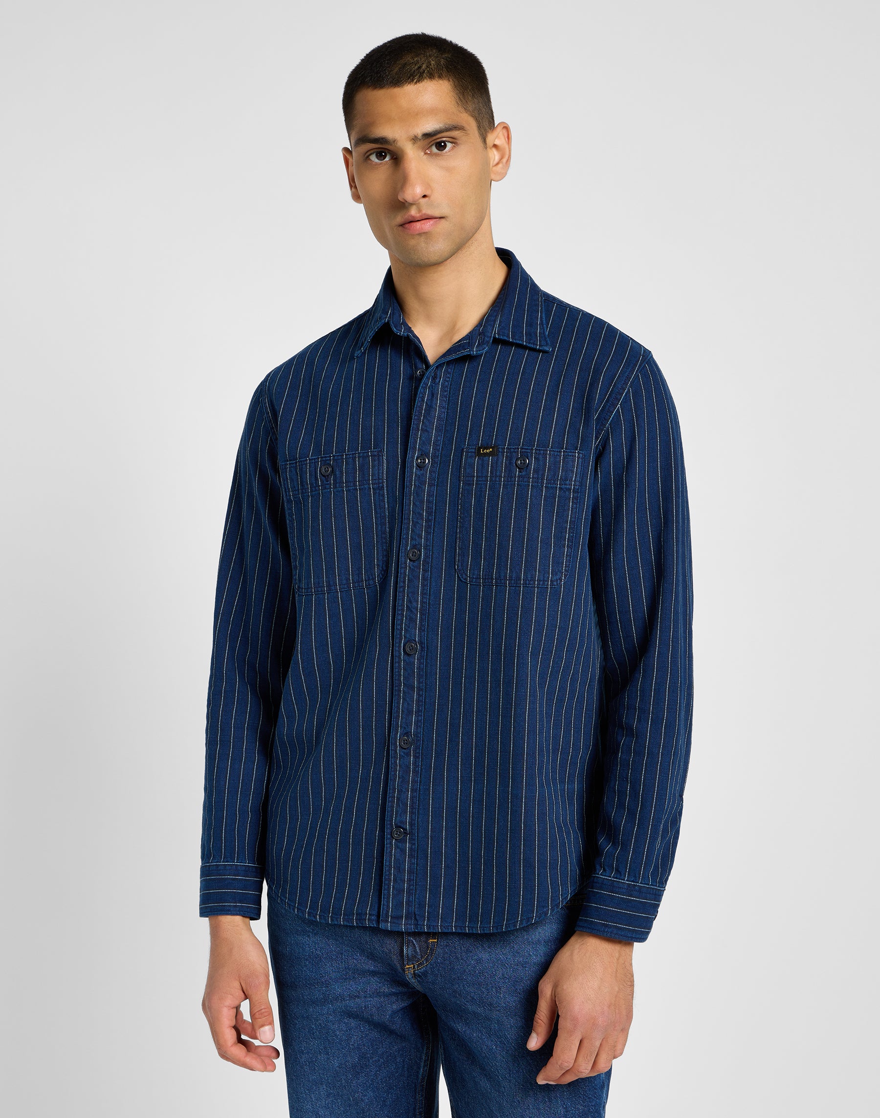 Worker Shirt 2.0 in Indigo Shirts Lee   