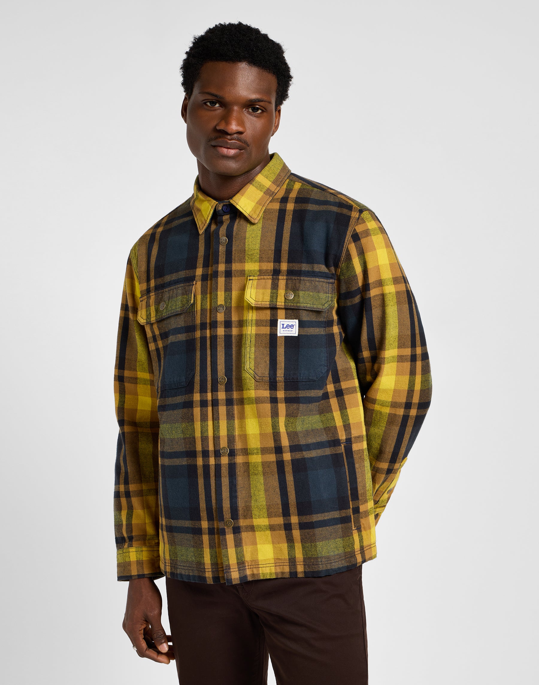 Workwear overshirt in Pollen shirts Lee   