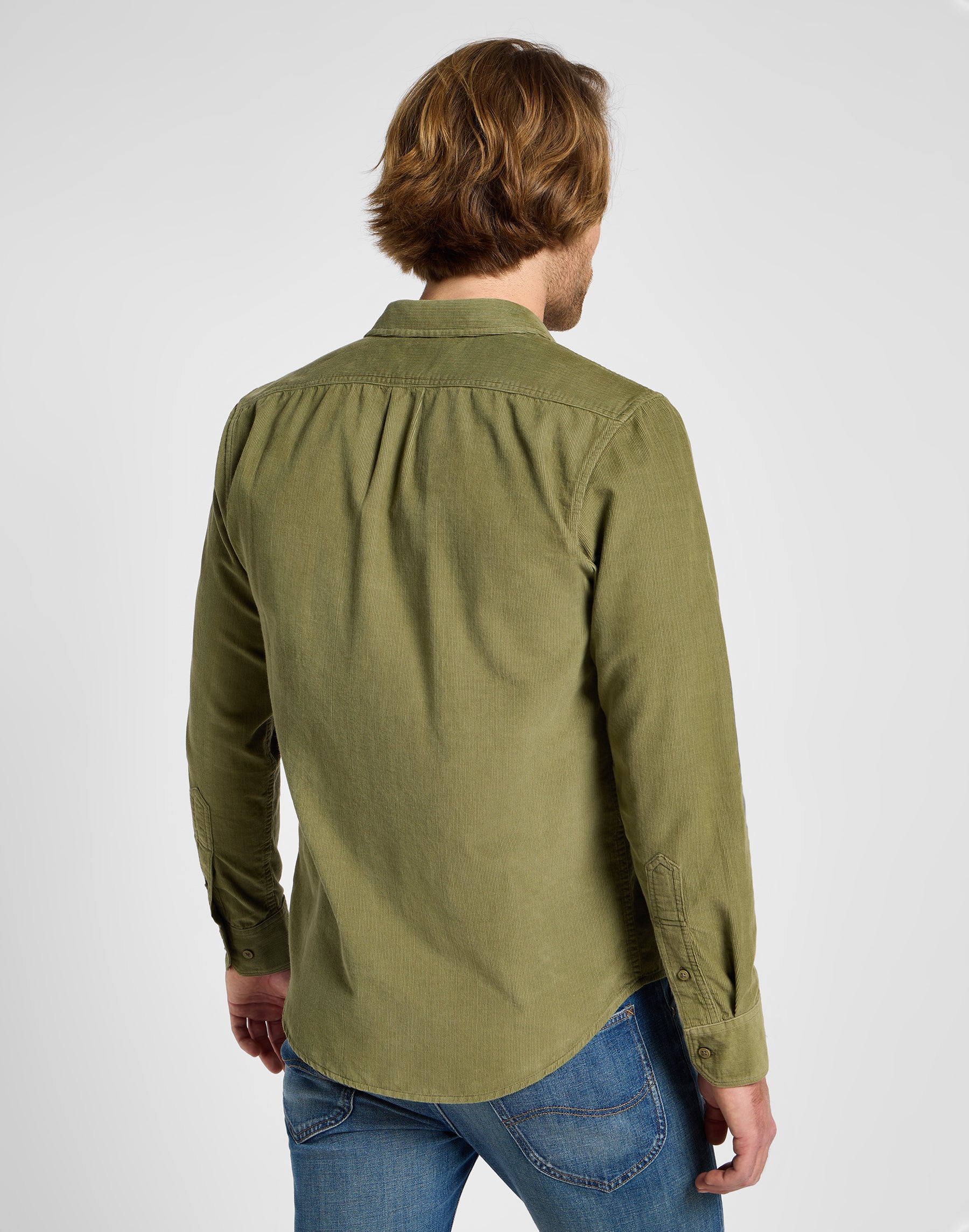 Leesure Shirt in Mercantile Green Shirts Lee   