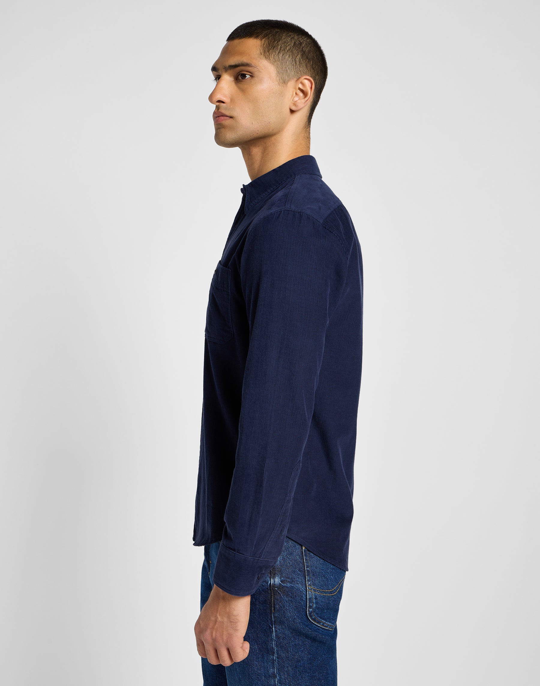 Leesure Shirt in Real Indigo Shirts Lee   