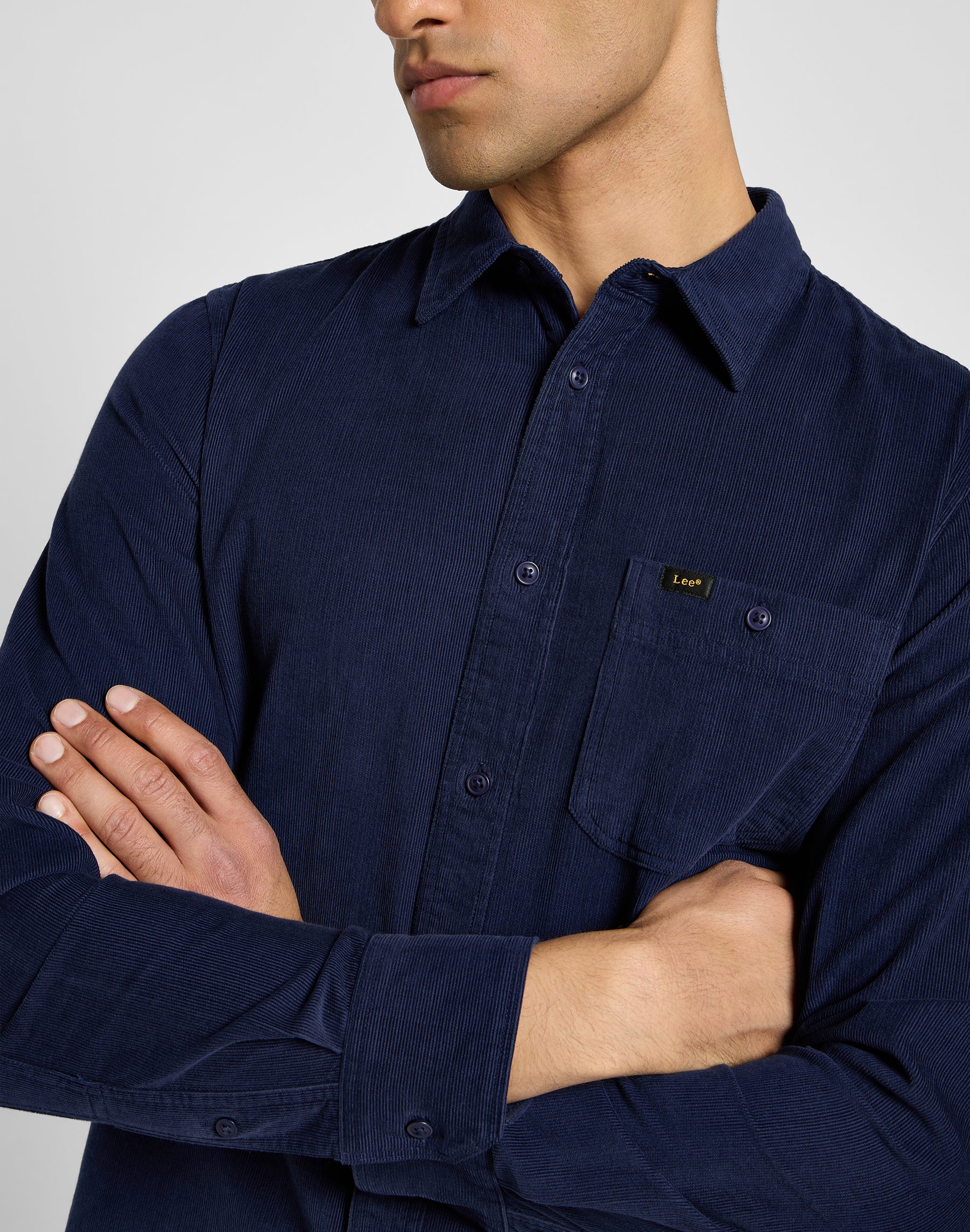 Leesure Shirt in Real Indigo Shirts Lee   