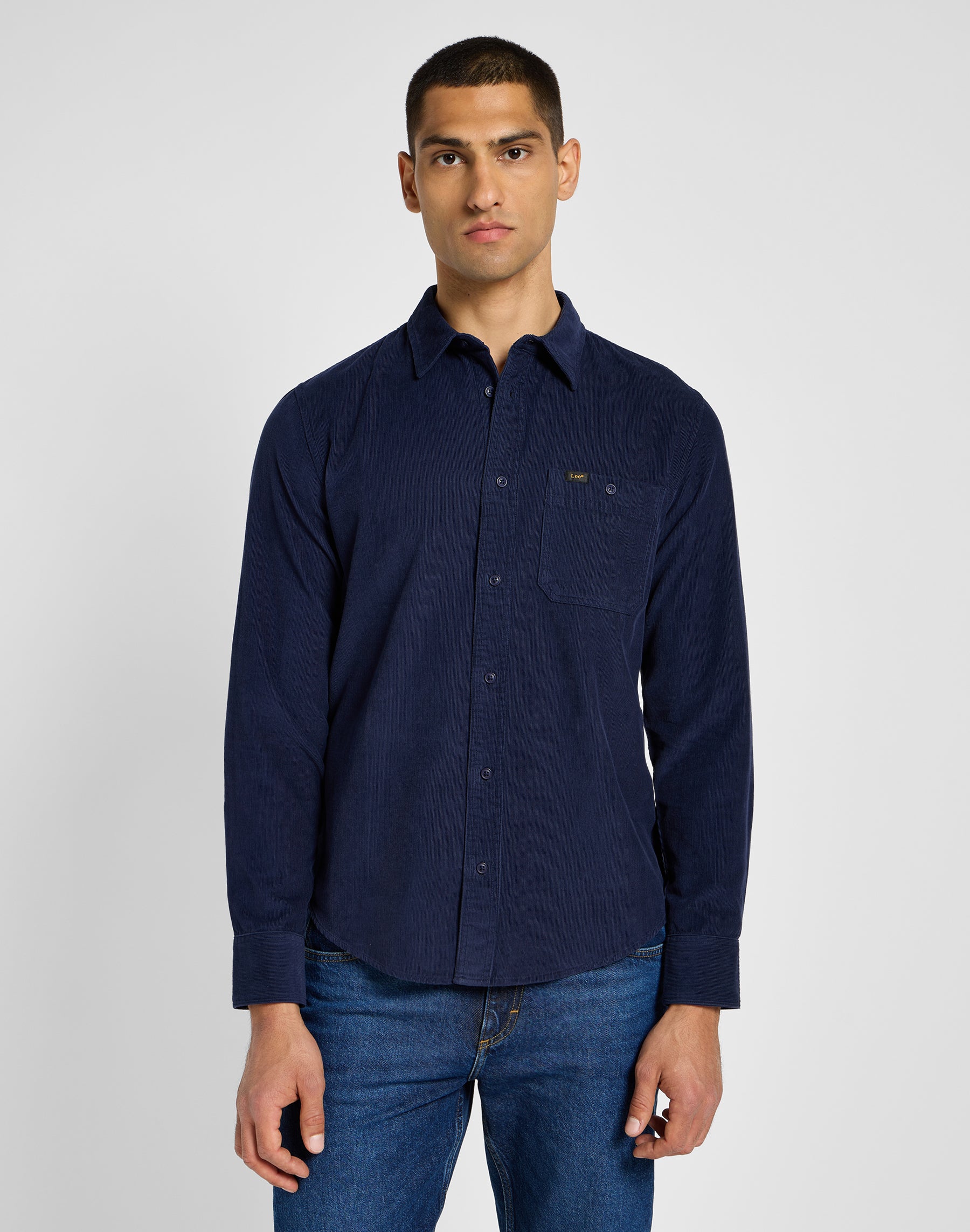 Leesure Shirt in Real Indigo Shirts Lee   