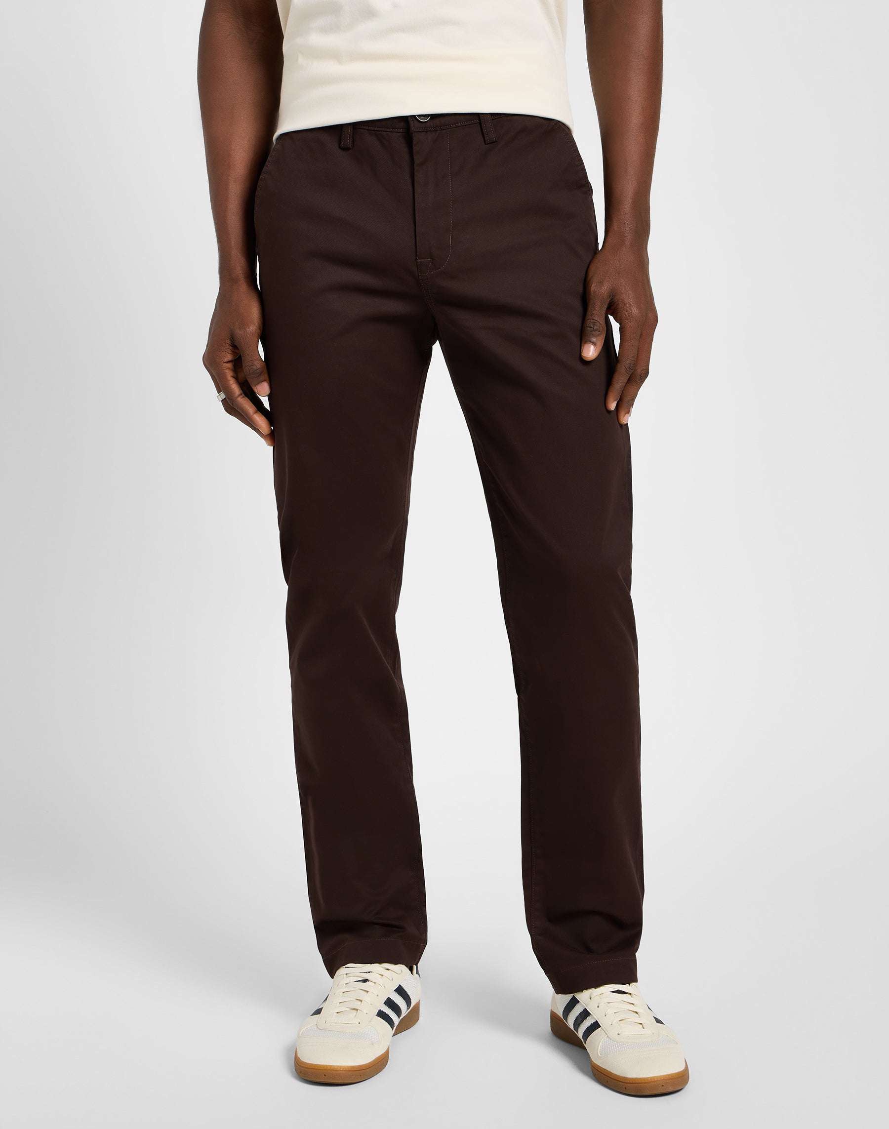 Slim chino in espresso pants Lee   