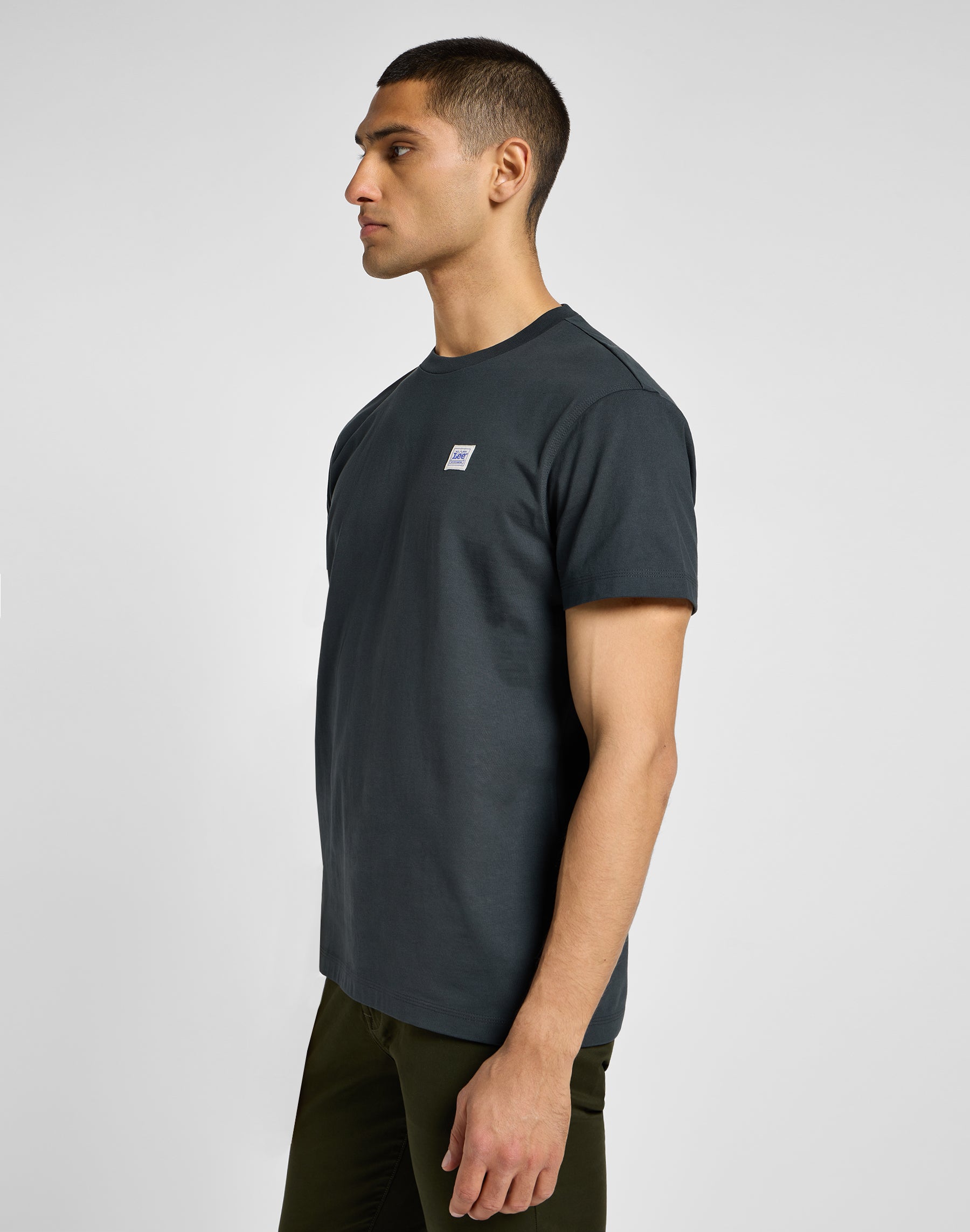 WW Tee in Washed Black T-Shirts Lee   