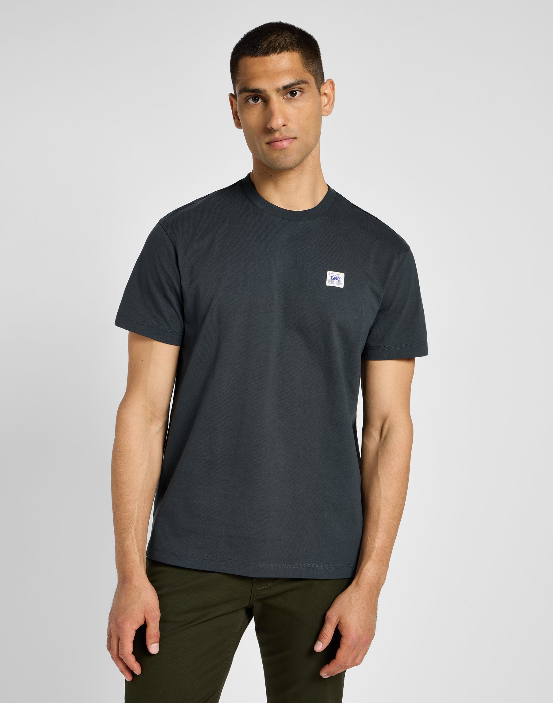 WW Tee in Washed Black T-Shirts Lee   