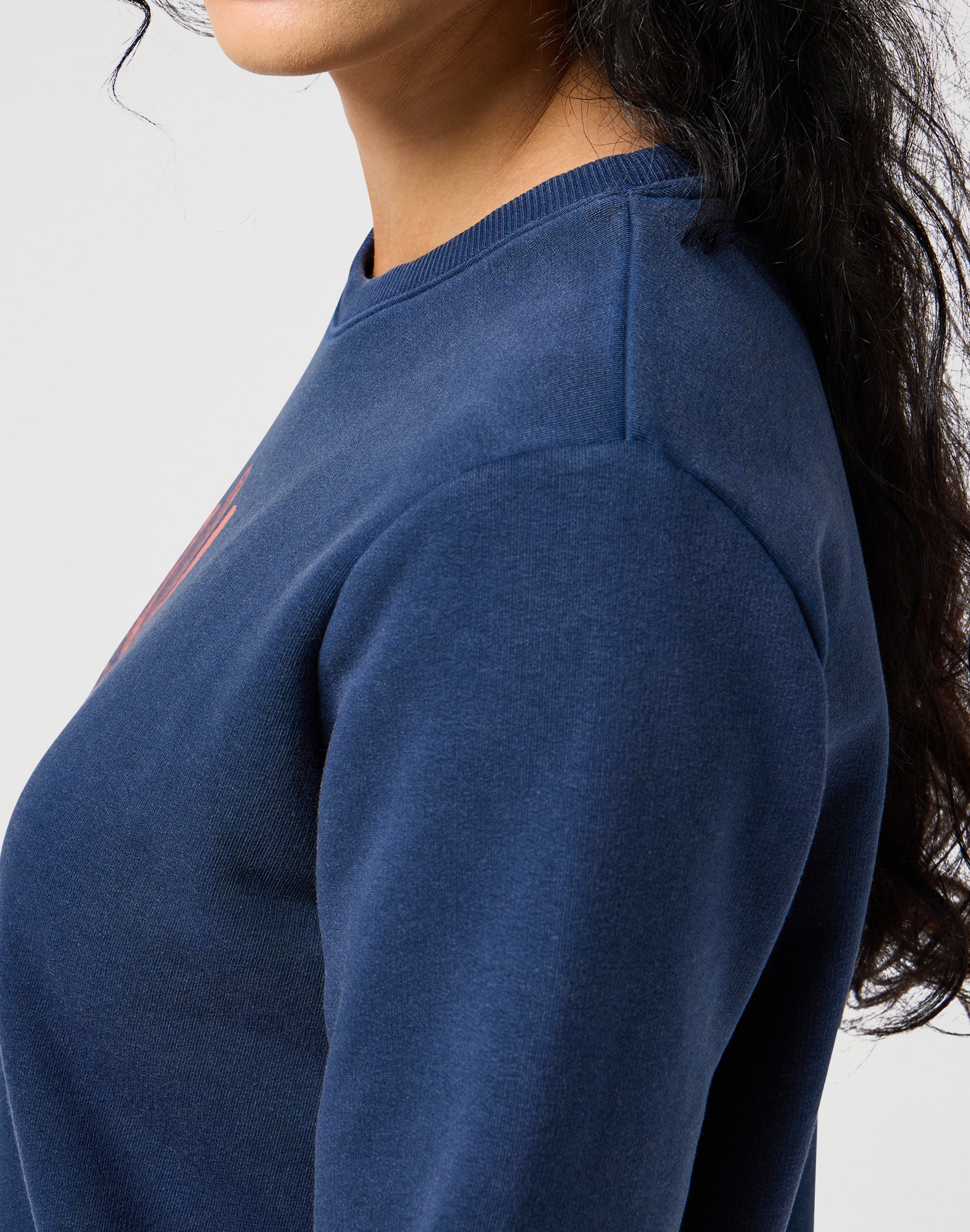 Regular Sweat in Navy Sweater Wrangler   