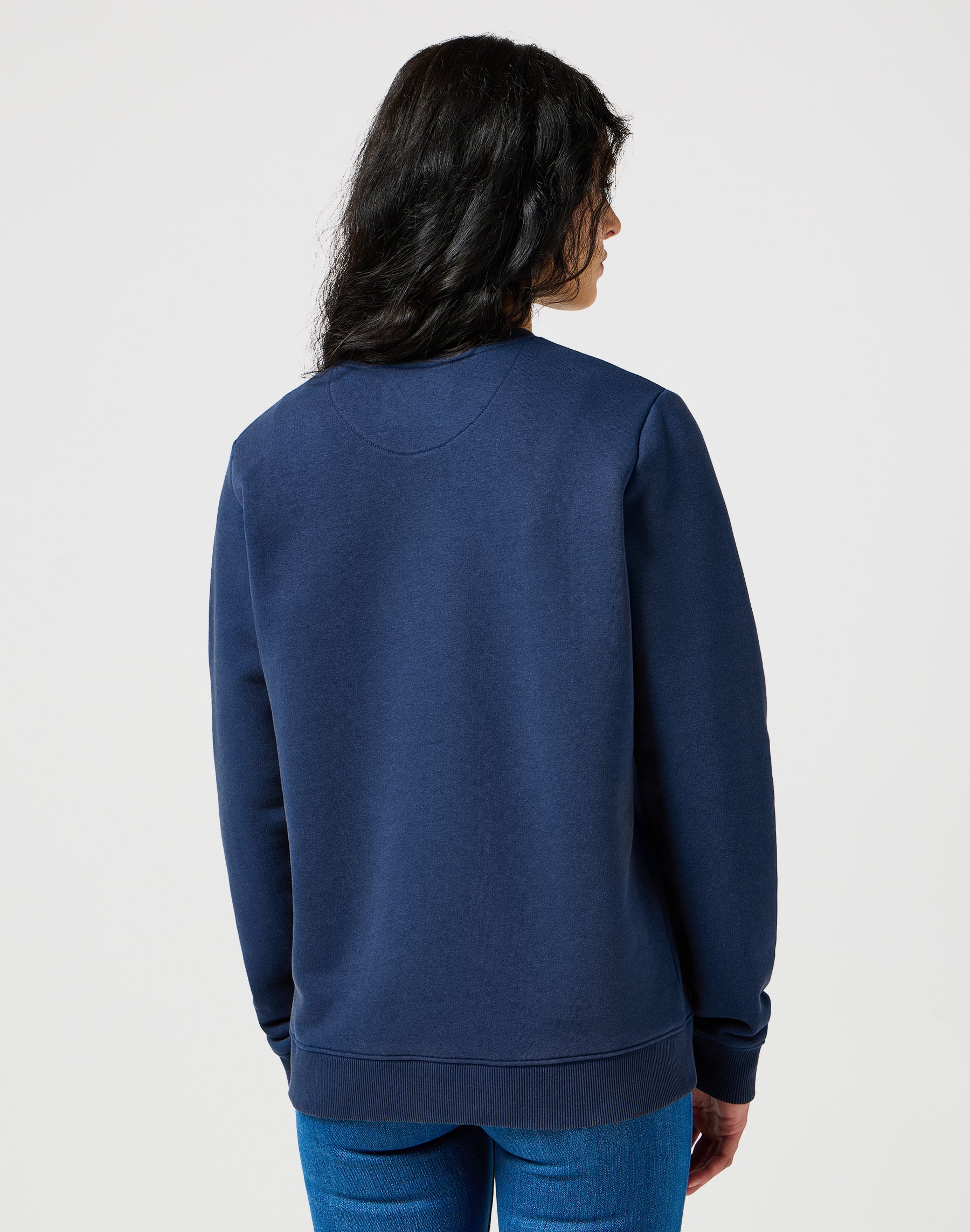 Regular Sweat in Navy Sweater Wrangler   