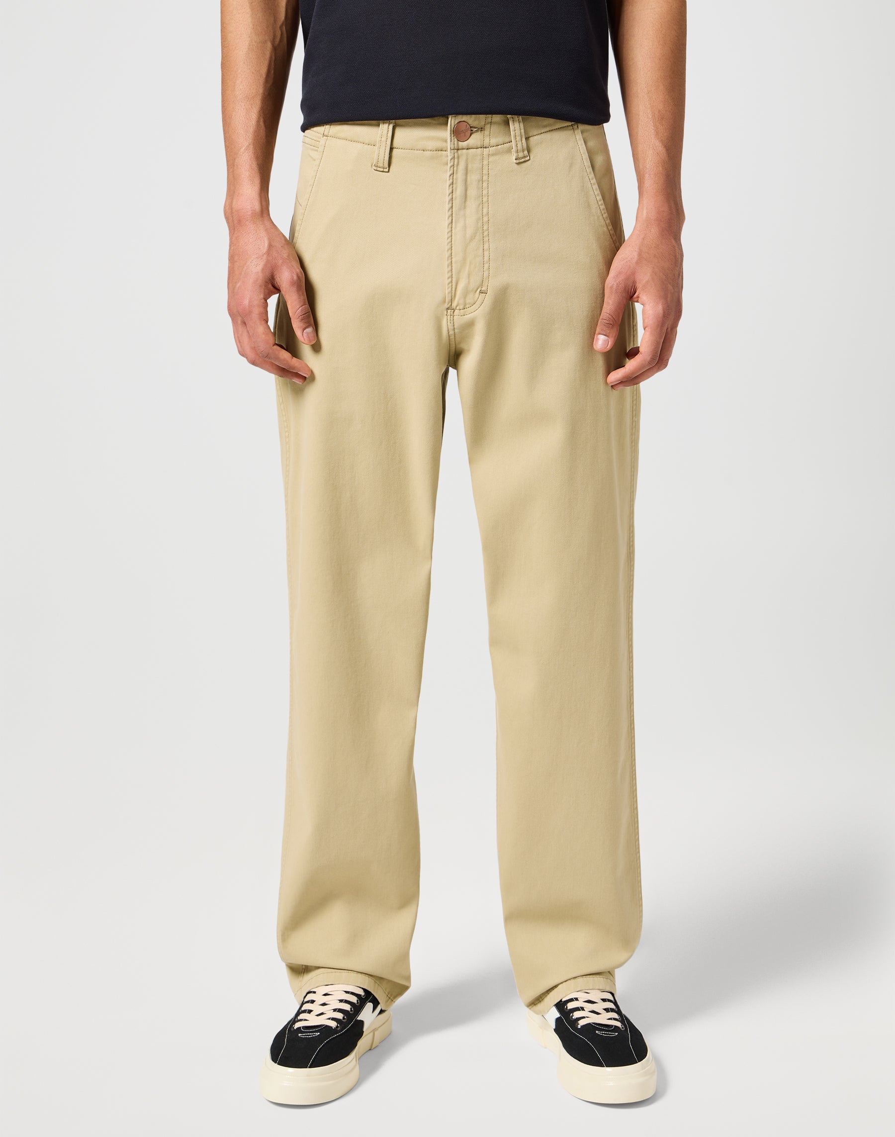 Casey Jones Chino Relaxed in Saddle Pants Wrangler   