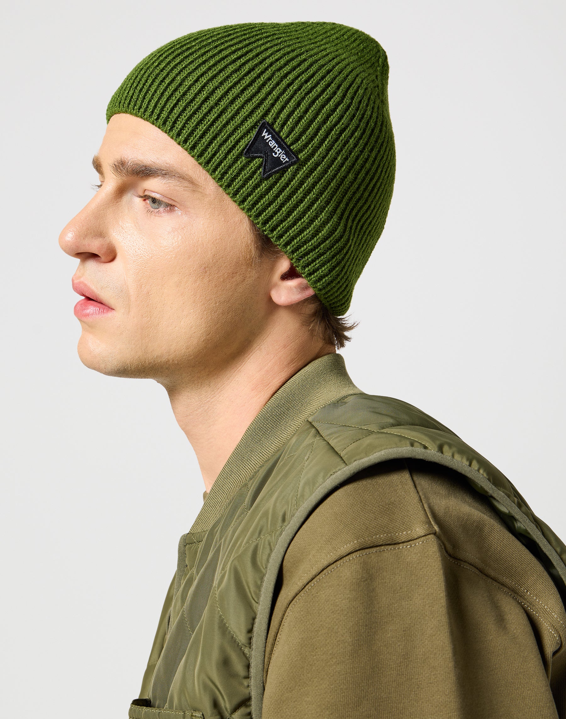 Easy Beanie in Green Caps Wrangler   