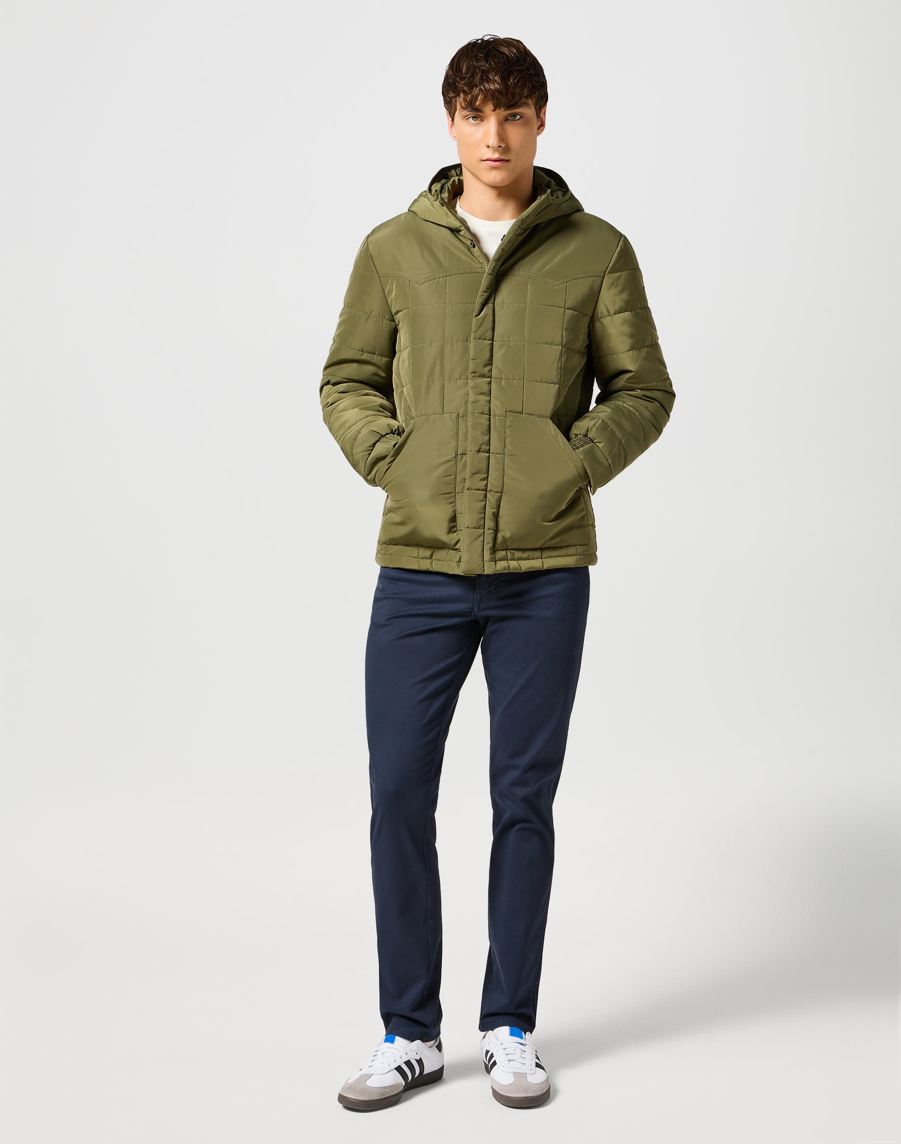 Transitional Puffer in Ivy Green Jackets Wrangler   