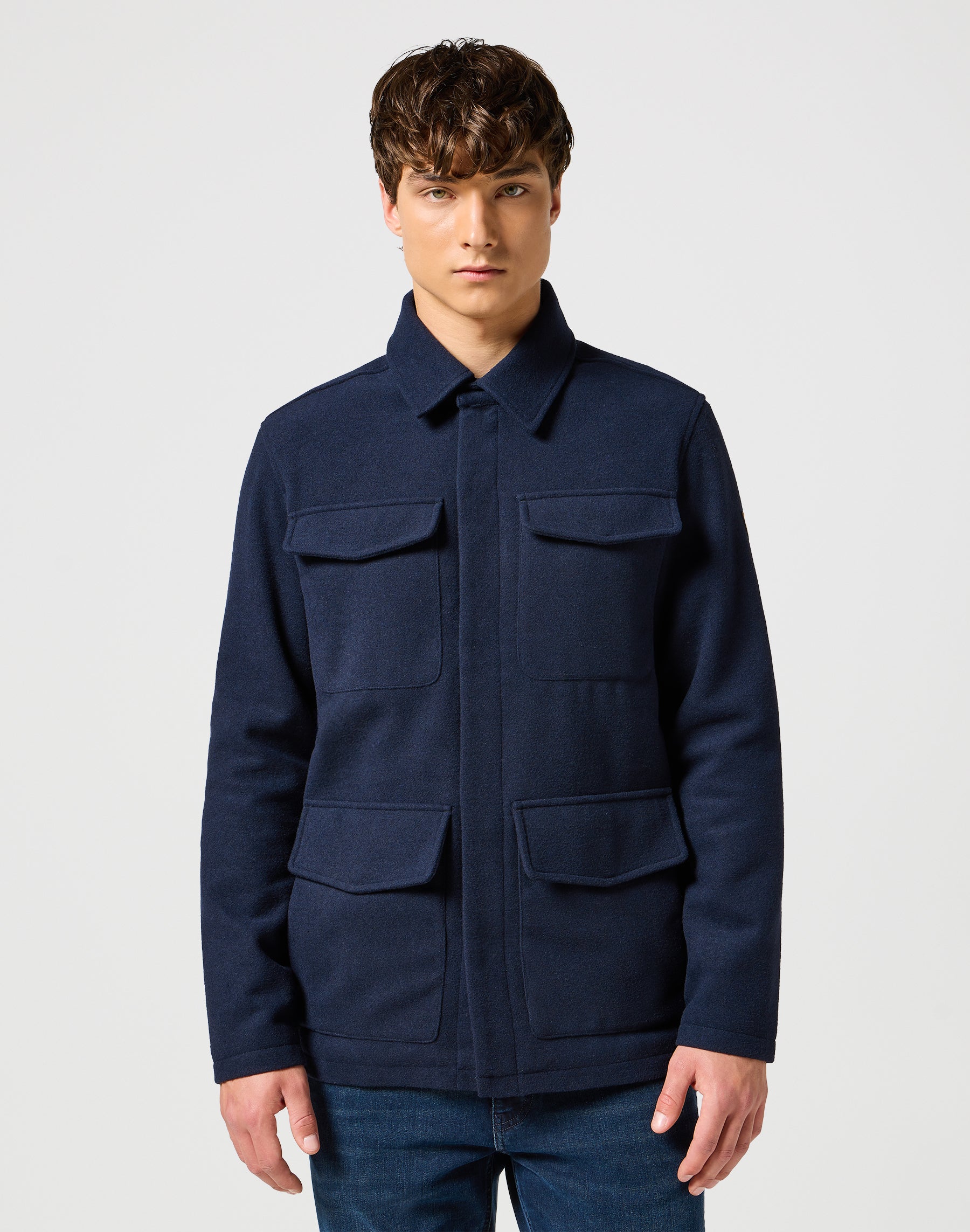 Transitional Jacket in Dark Navy Jackets Wrangler   