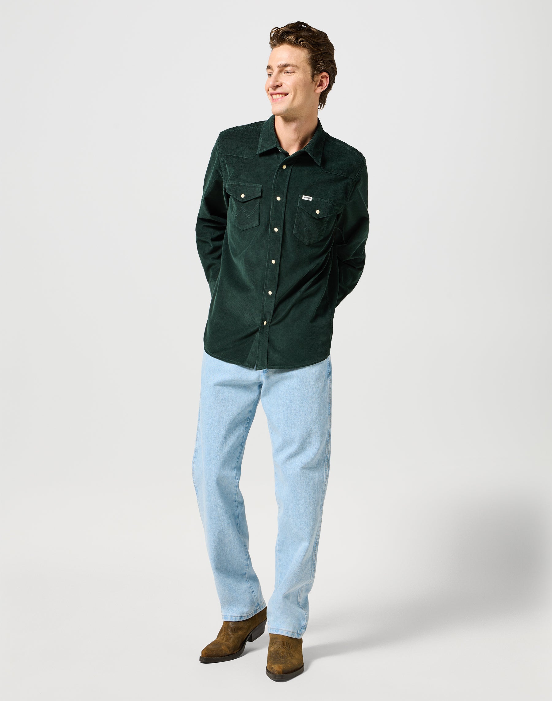 Western Shirt in Scarab Shirts Wrangler   