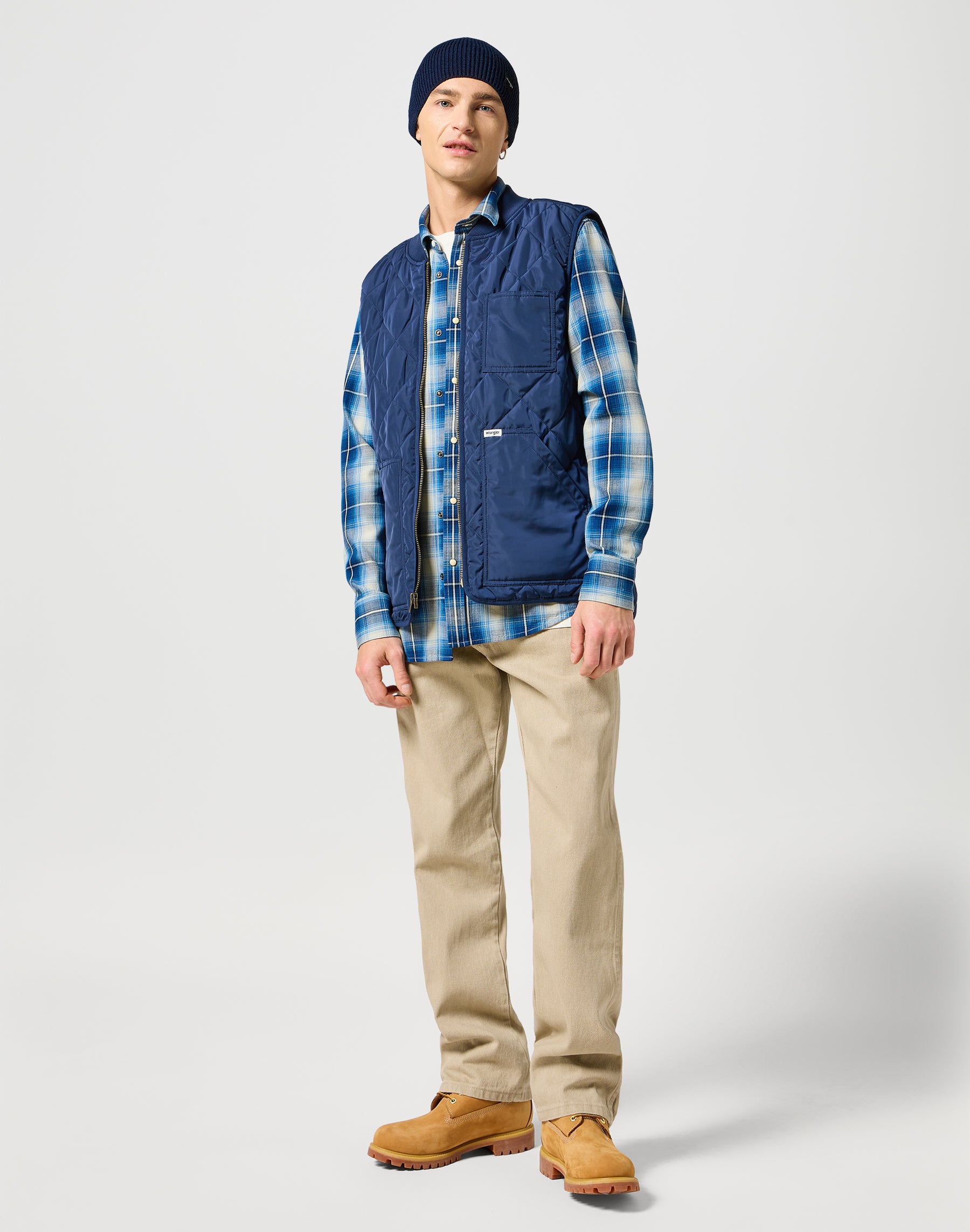 Western Shirt in Buffalo Indigo Shirts Wrangler   