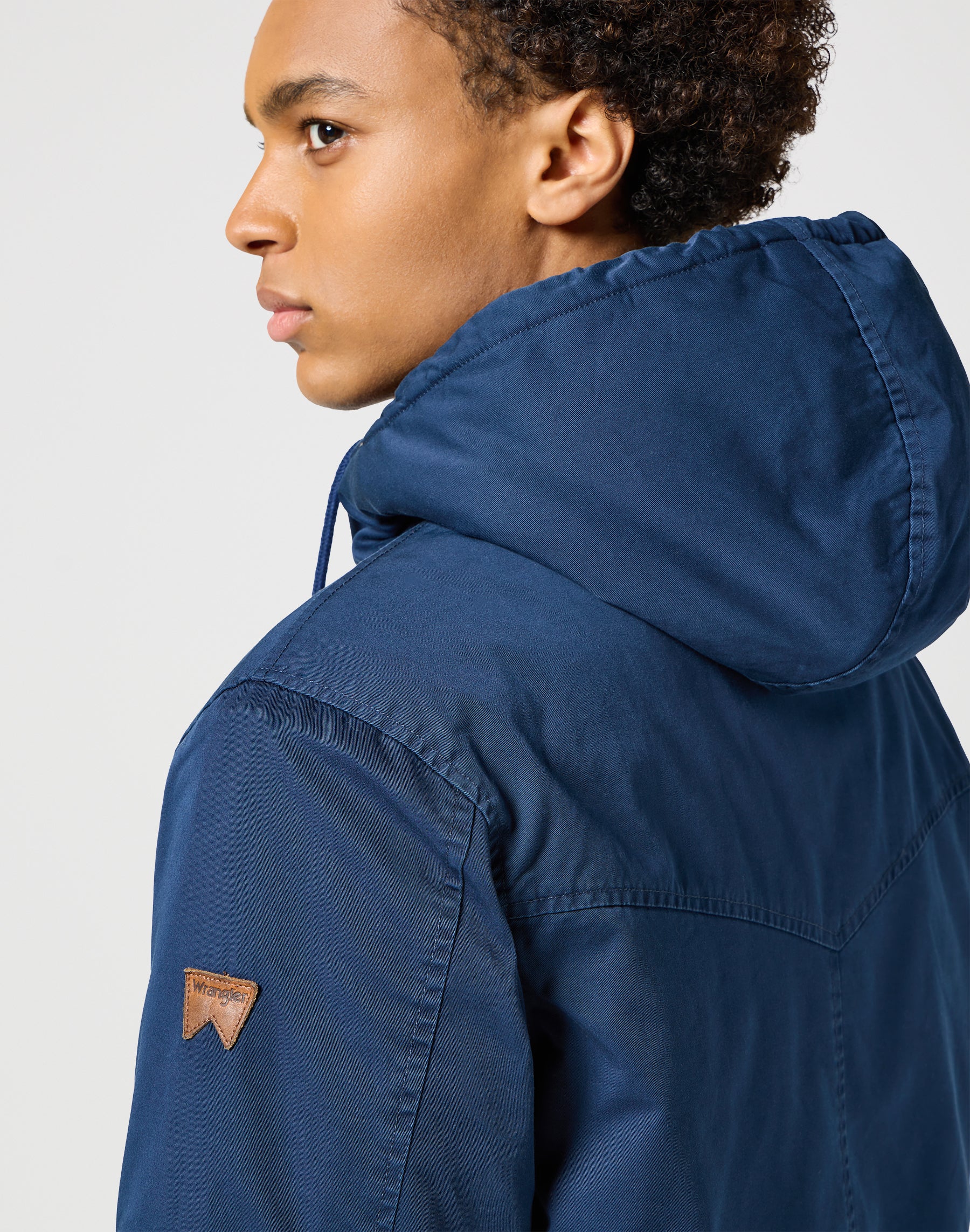 Heavy Puffer Jacket in Navy Jackets Wrangler   