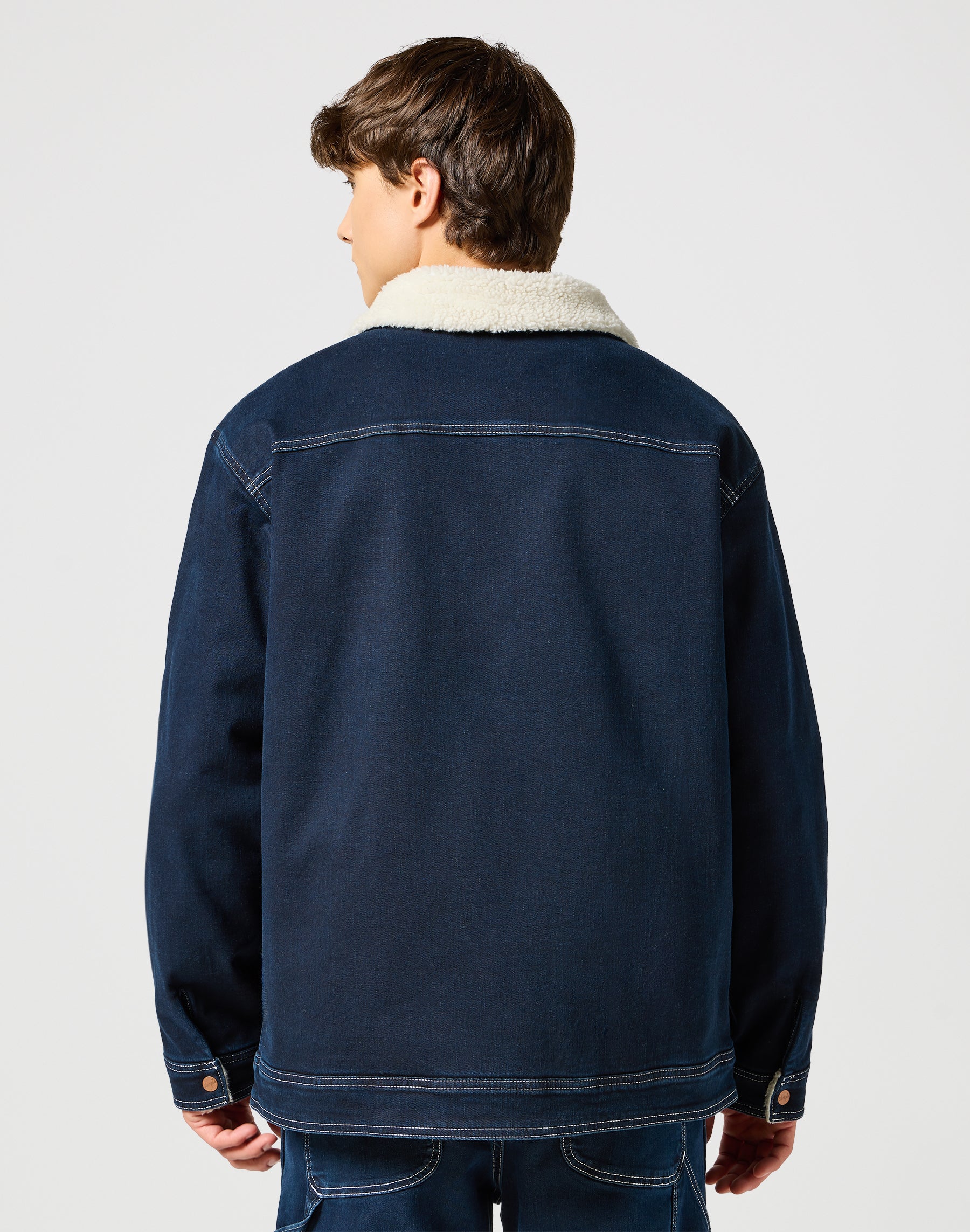 Casey Sherpa Jacket in Midnight Jackets Wrangler   