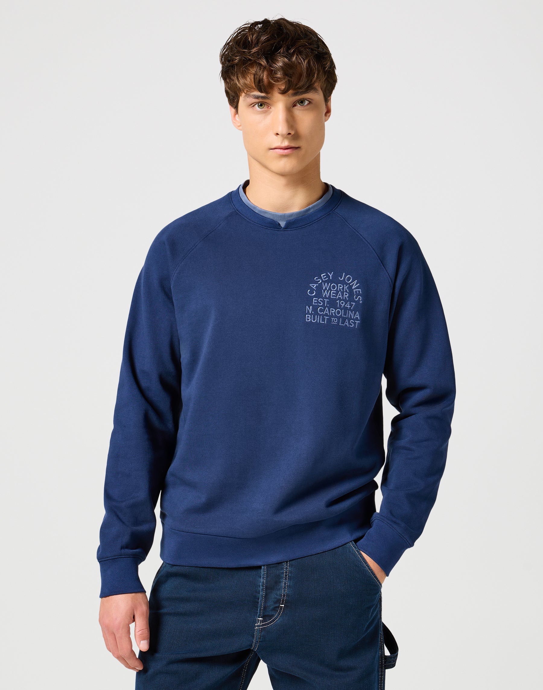 Casey Jones sweatshirt in Navy Sweatshirts Wrangler   