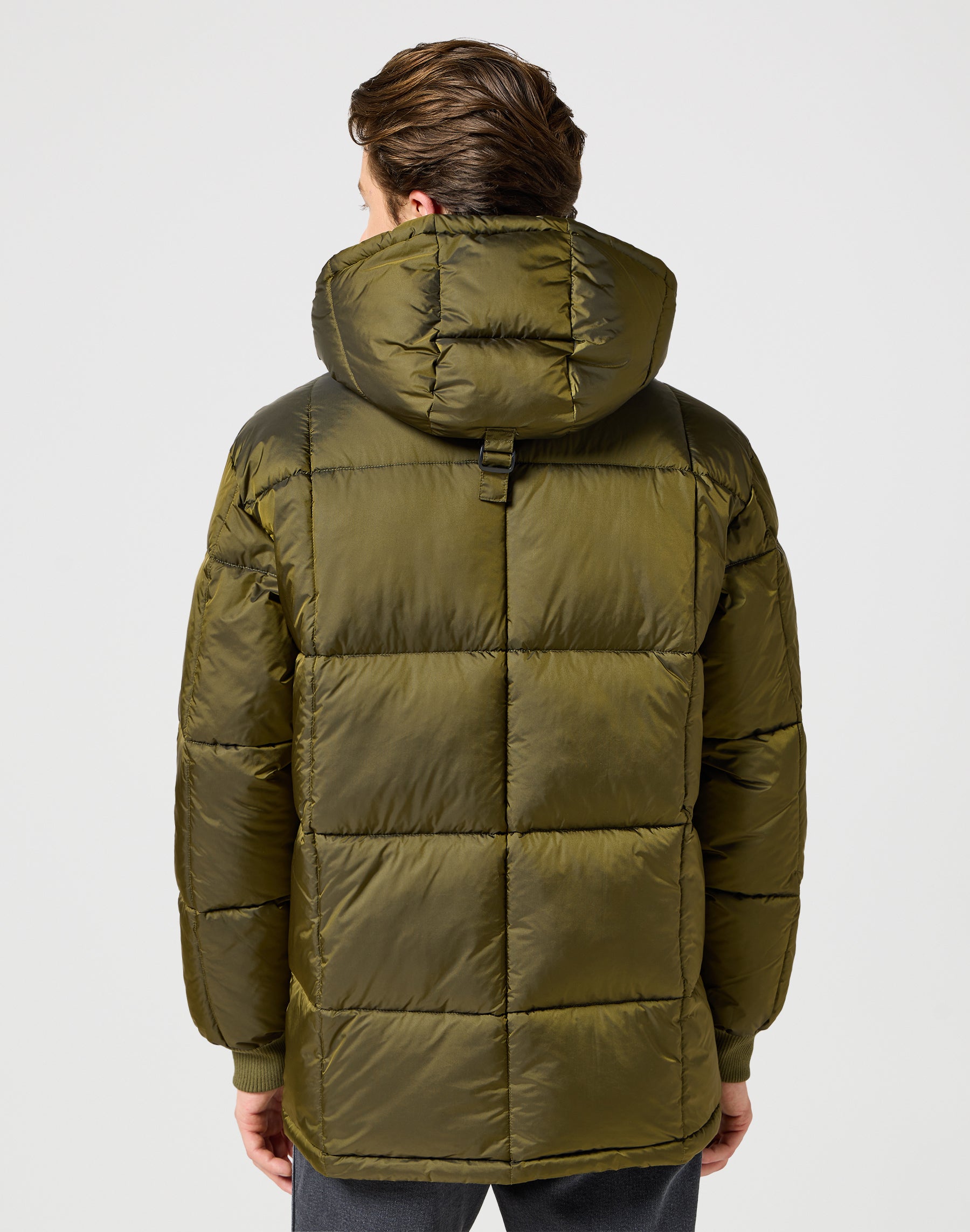 Parka Jacket in Ivy Green Jackets Wrangler   