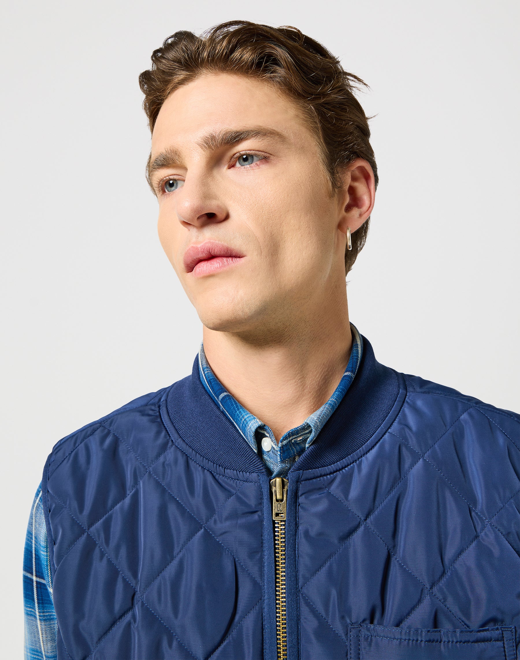 Elevated Vest in Navy Jackets Wrangler   