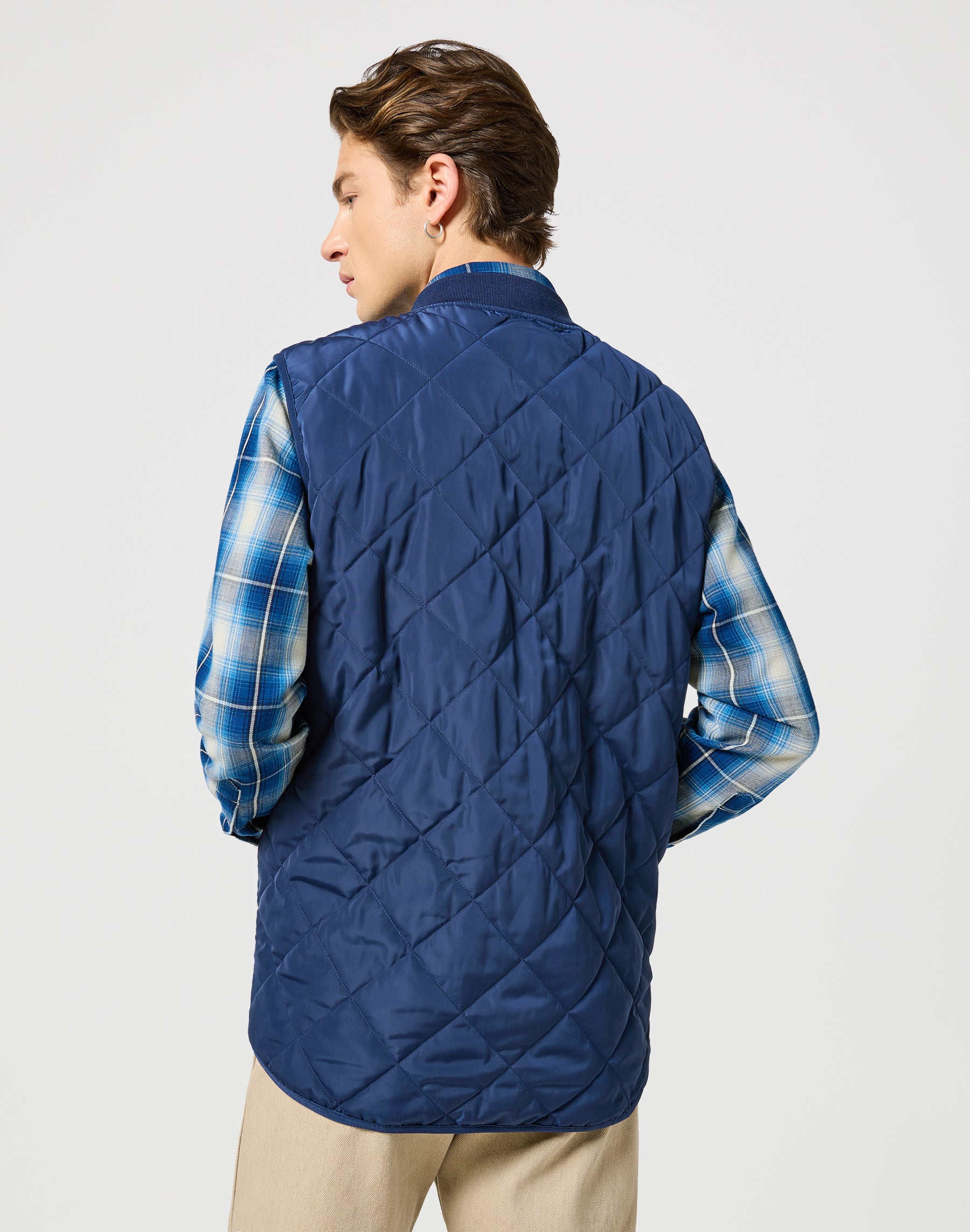 Elevated Vest in Navy Jackets Wrangler   