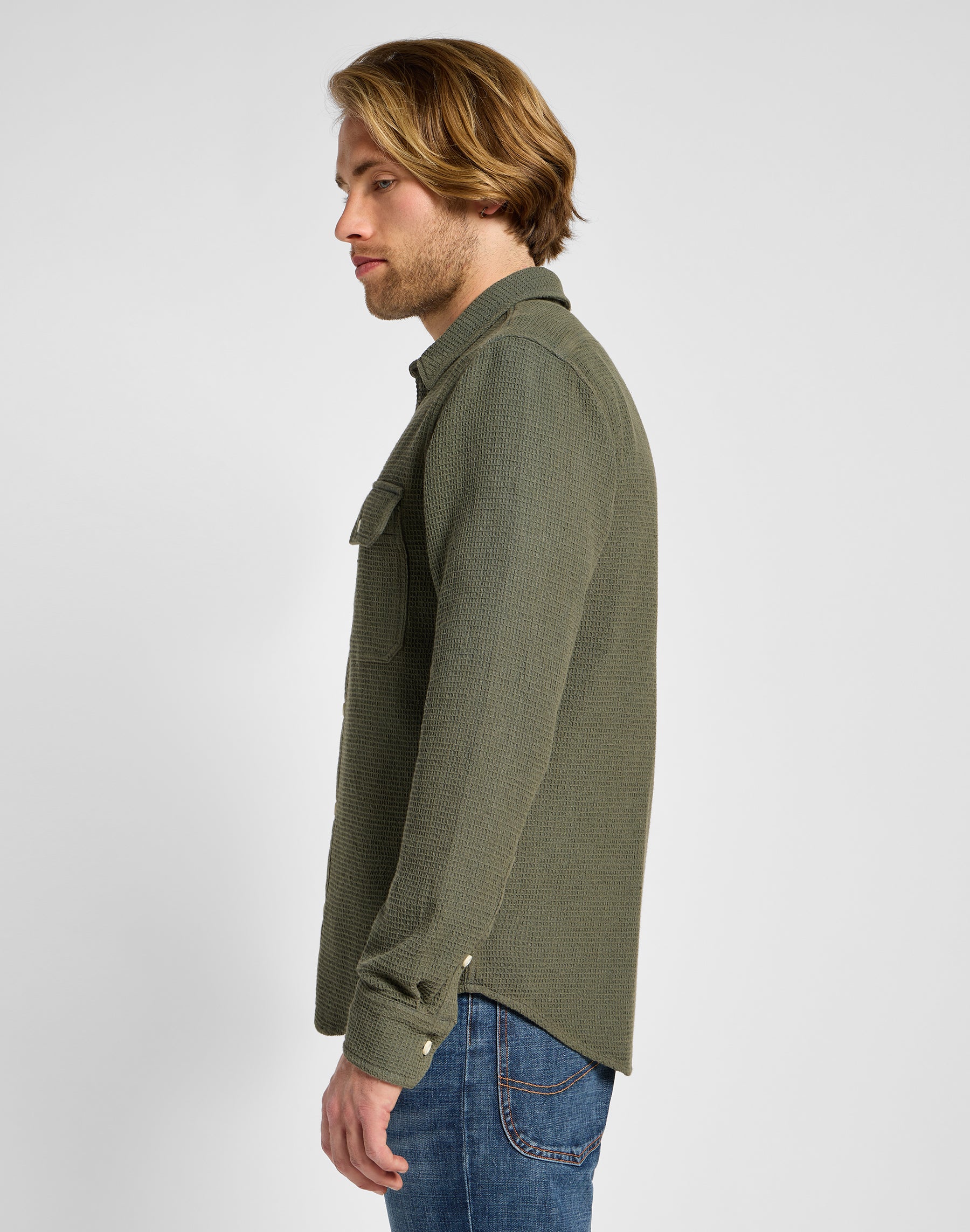 Utility Shirt in Mercantile Green Shirts Lee   