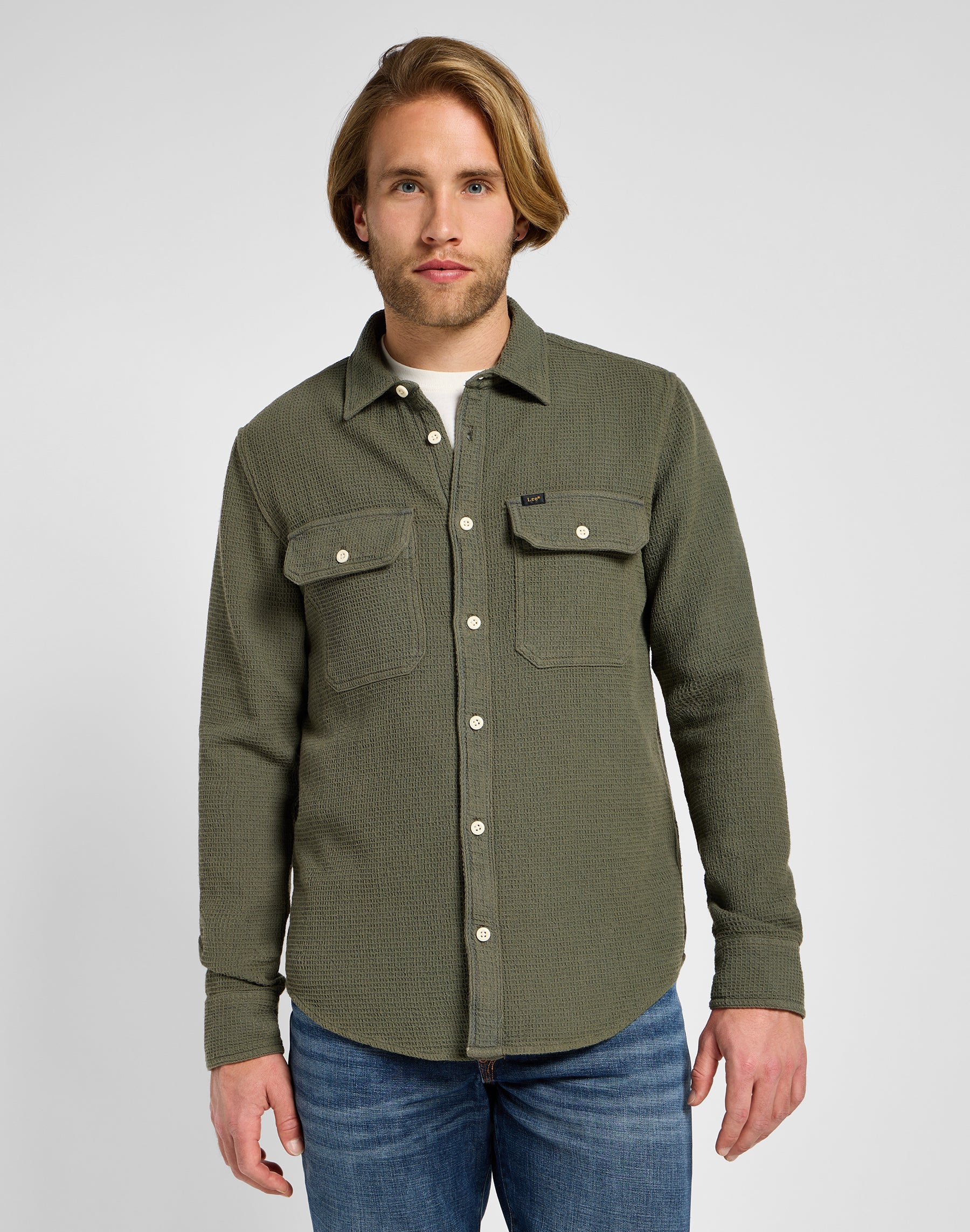 Utility Shirt in Mercantile Green Shirts Lee   