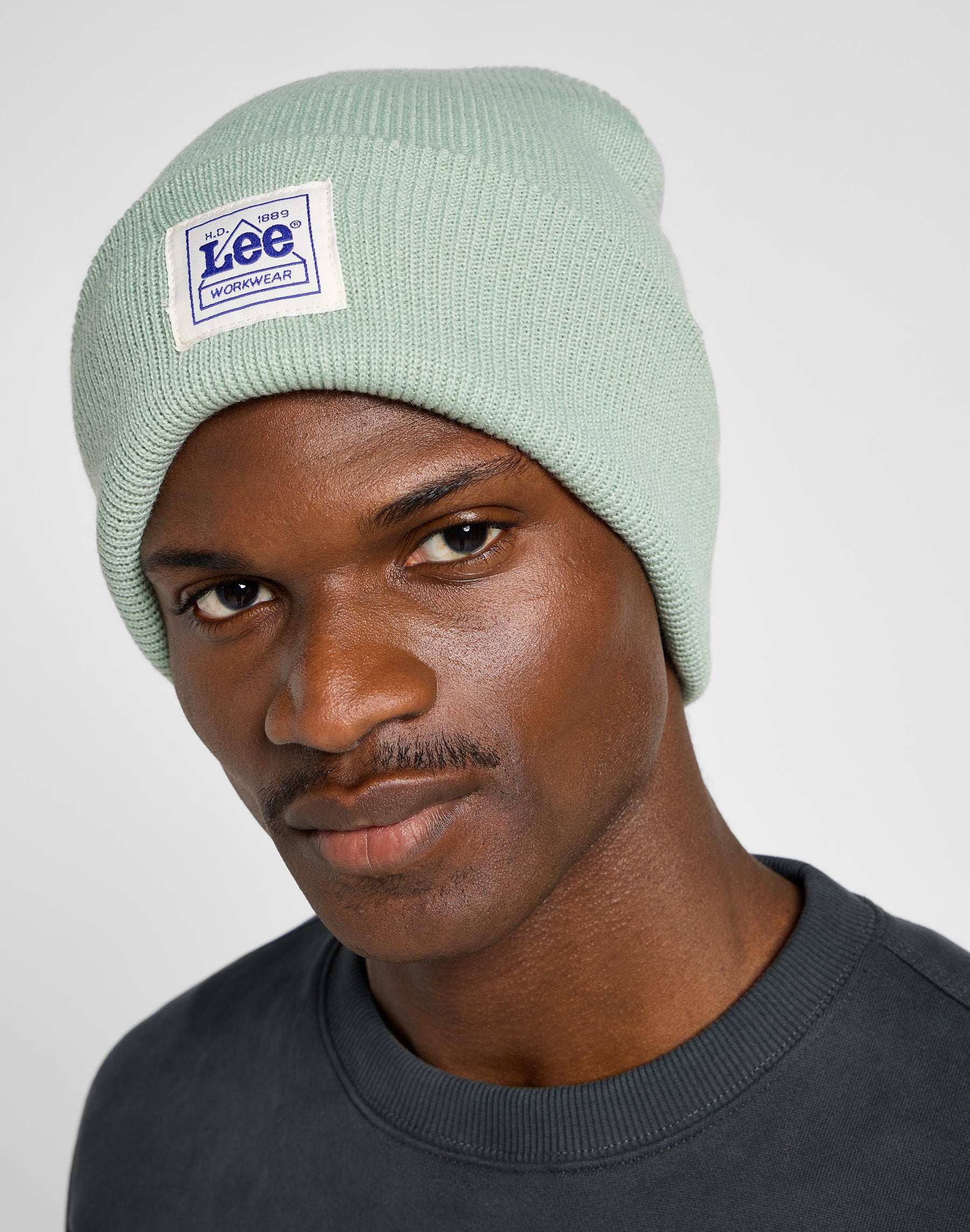 Workwear beanie in Pond caps Lee   