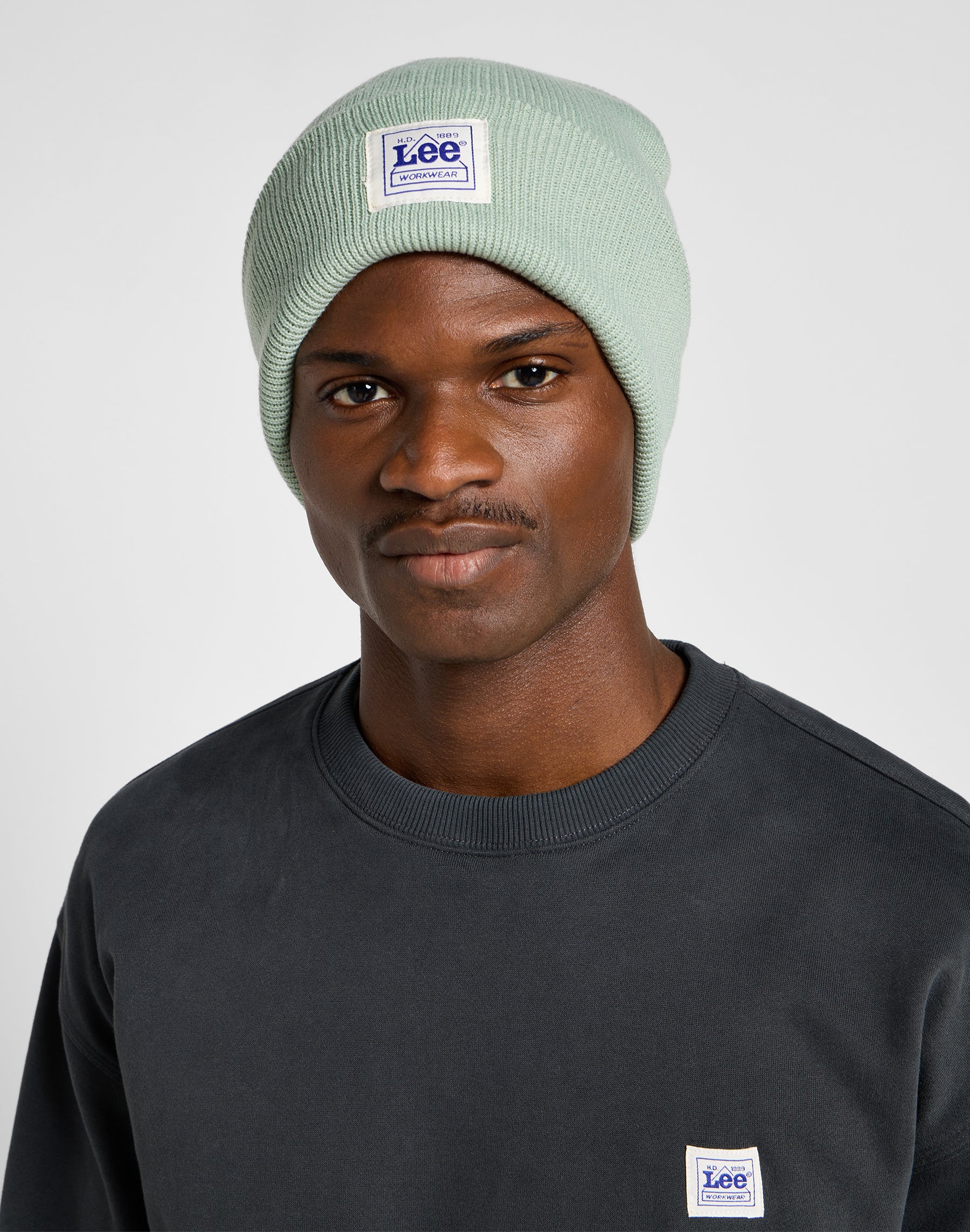 Workwear beanie in Pond caps Lee   